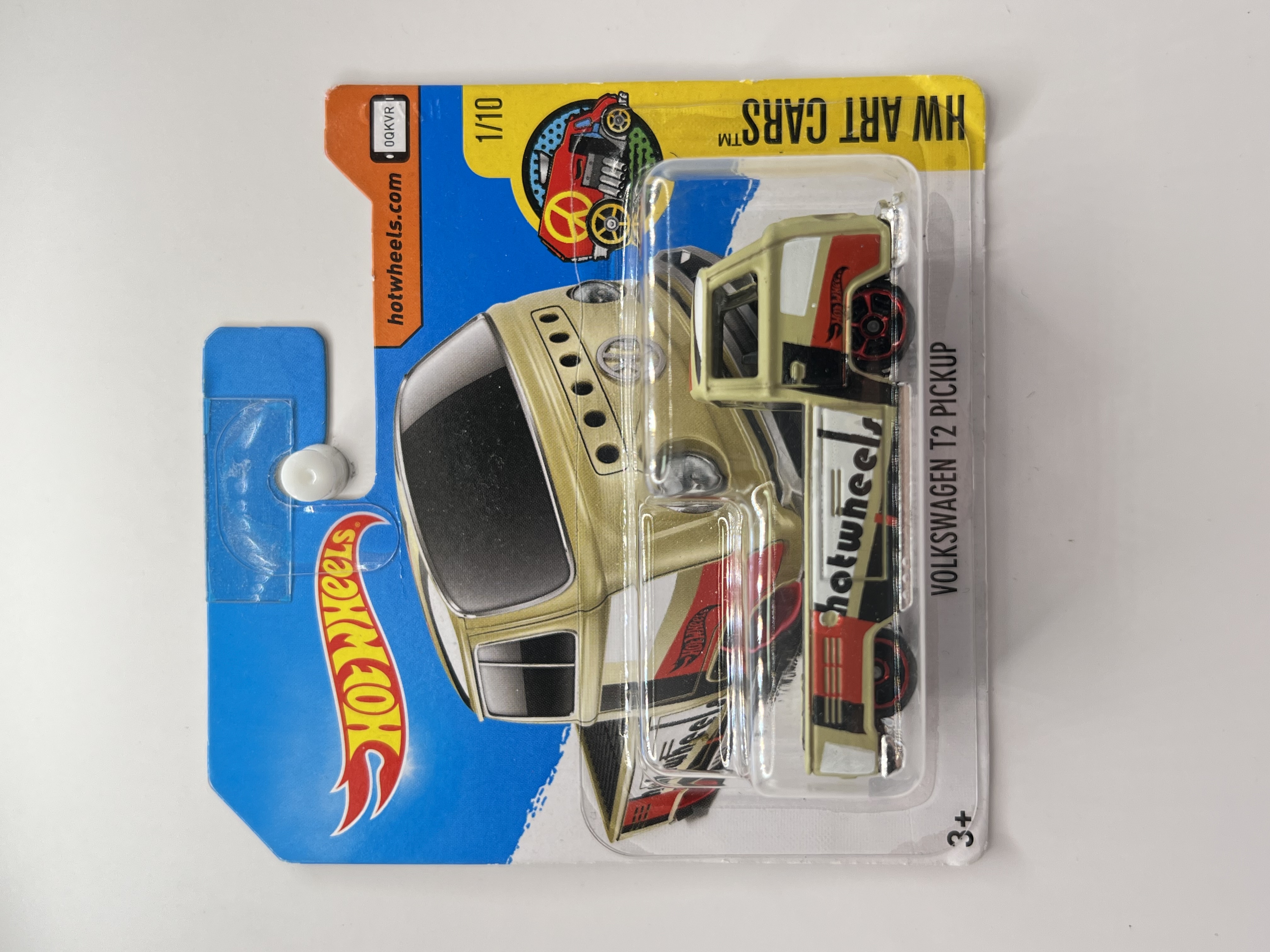Hot Wheels Volkswagen T2 Pickup Yellow