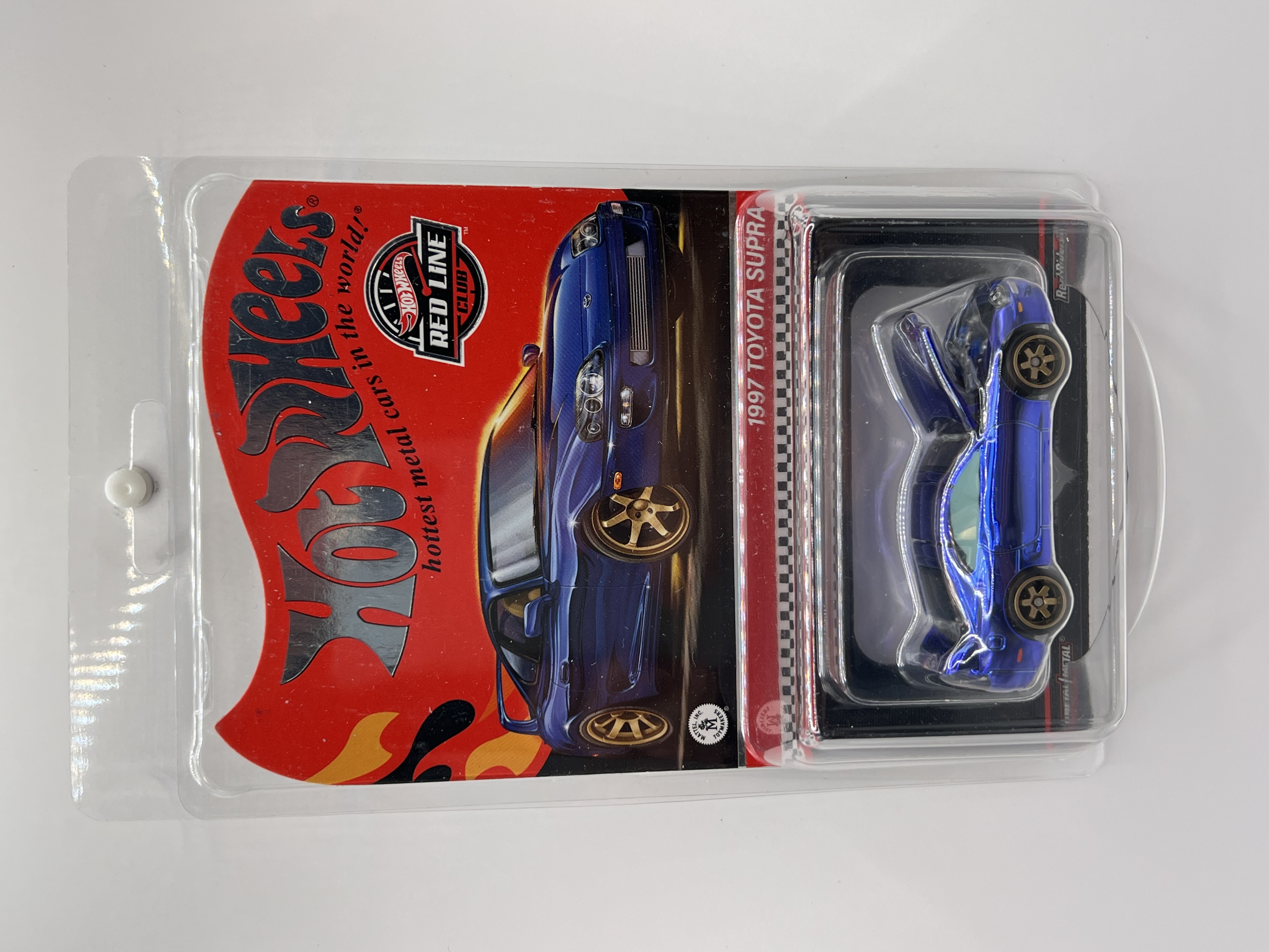 Hot Wheels RLC 1997 Toyota Supra Blue