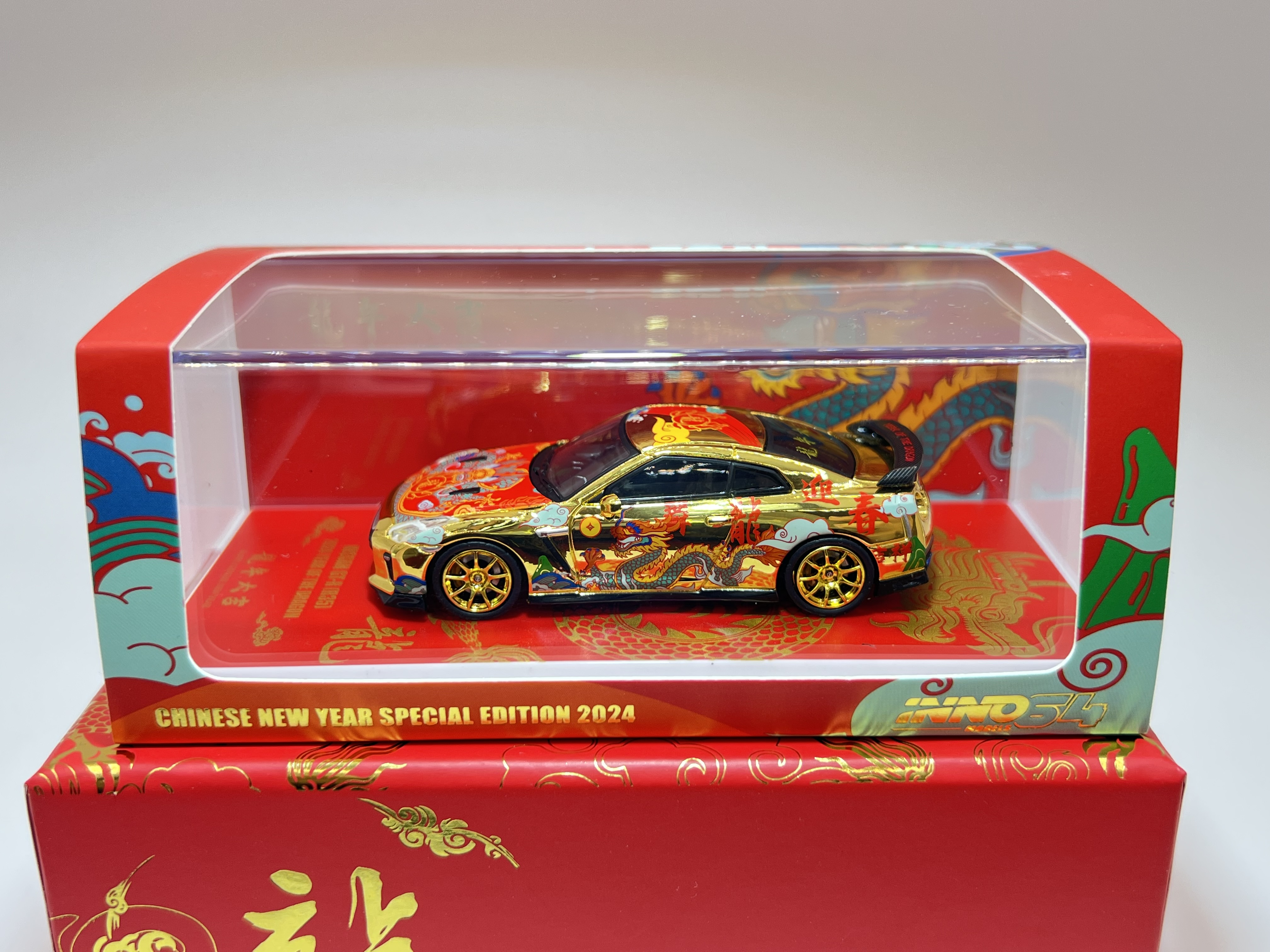 Inno64 - Nissan GT-R R35 Chinese New Year Special Edition 2024