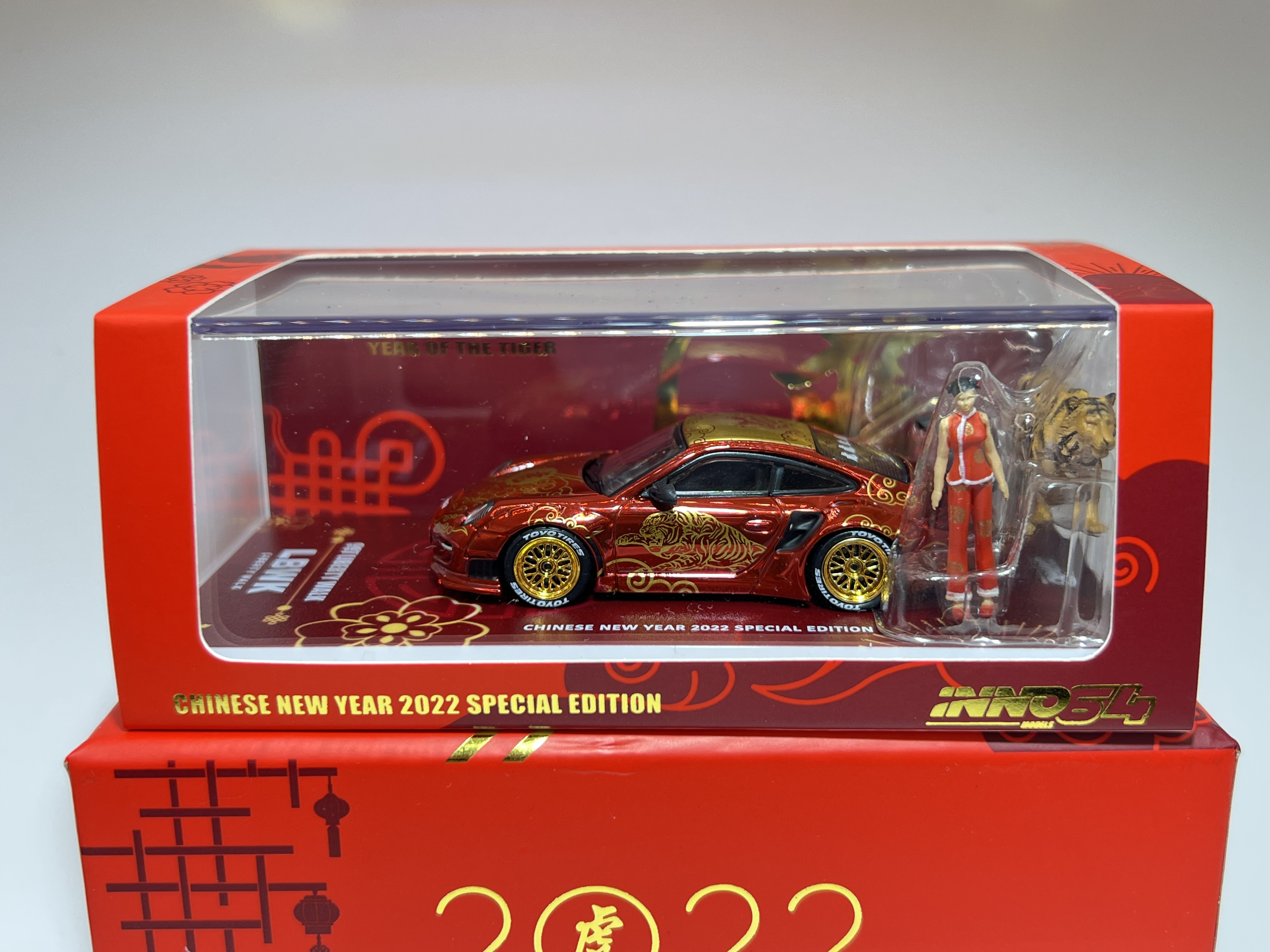 Inno64 - Porsche 997 LBWK Year Of The Tiger Chinese New Year 2022 Special Edition