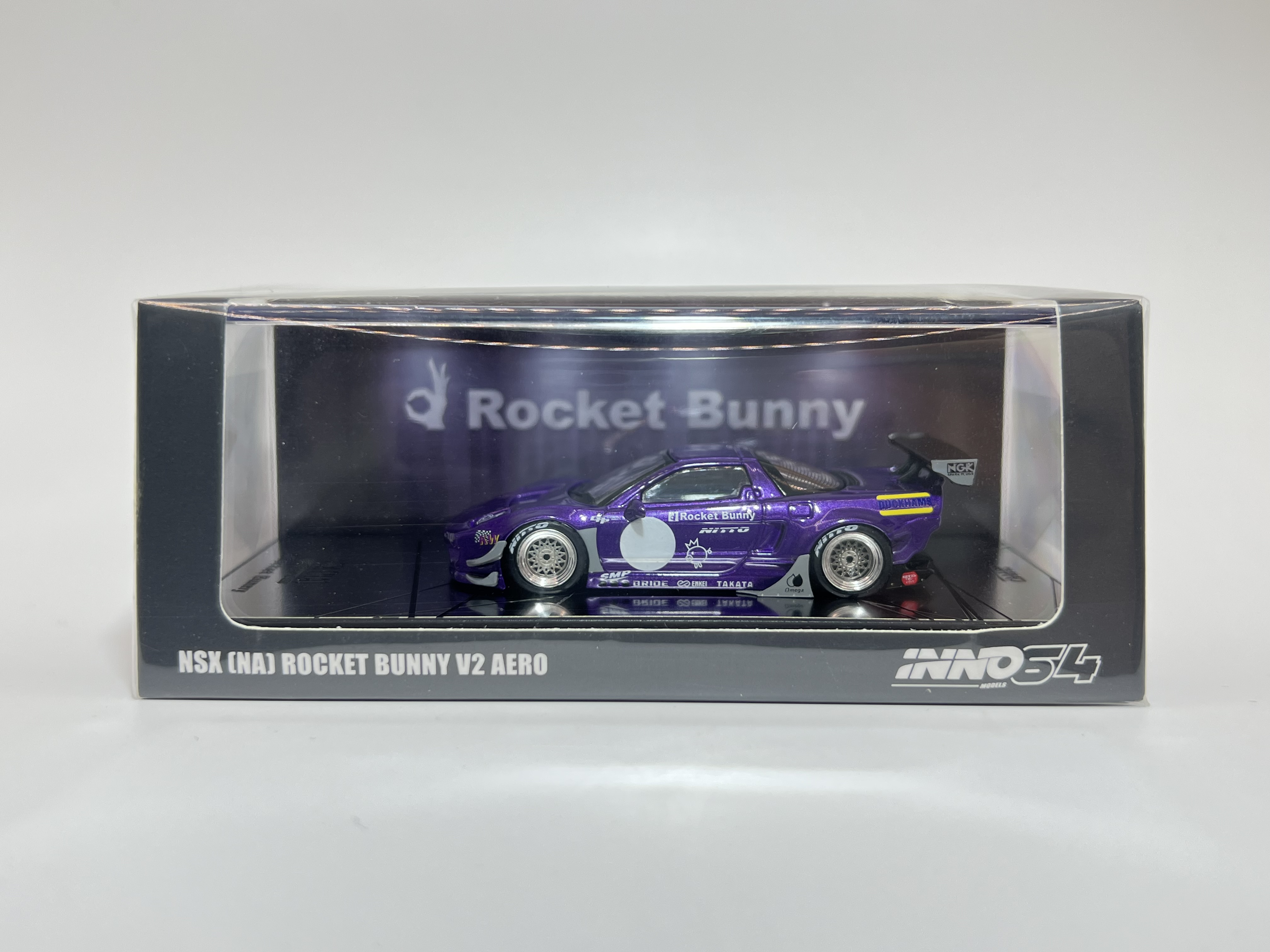 Inno64 - Honda NSX Rocket Bunny V2 Aero Metallic Purple