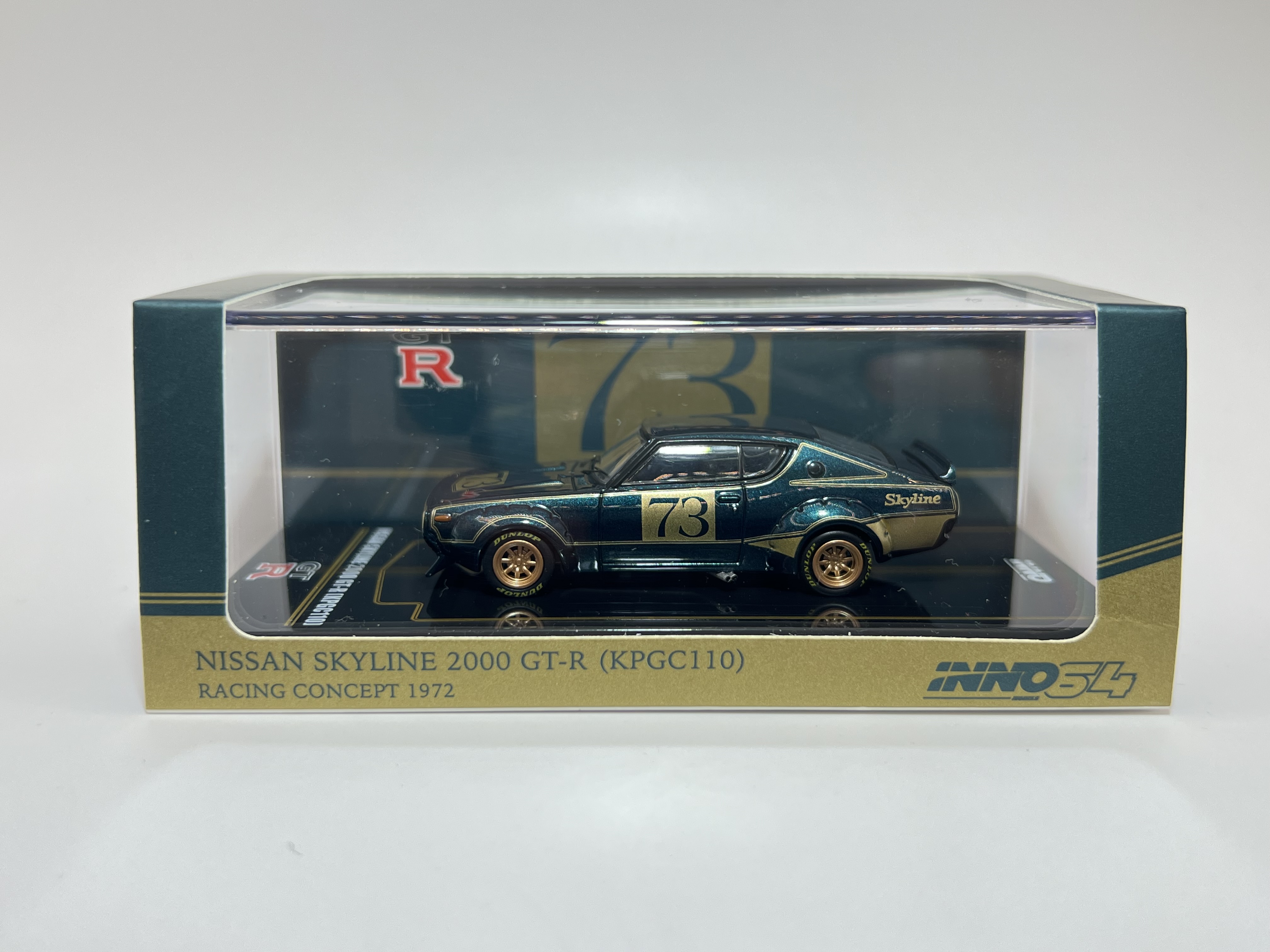 Inno64 - Nissan Skyline 2000 GT-R Racing Concept Green
