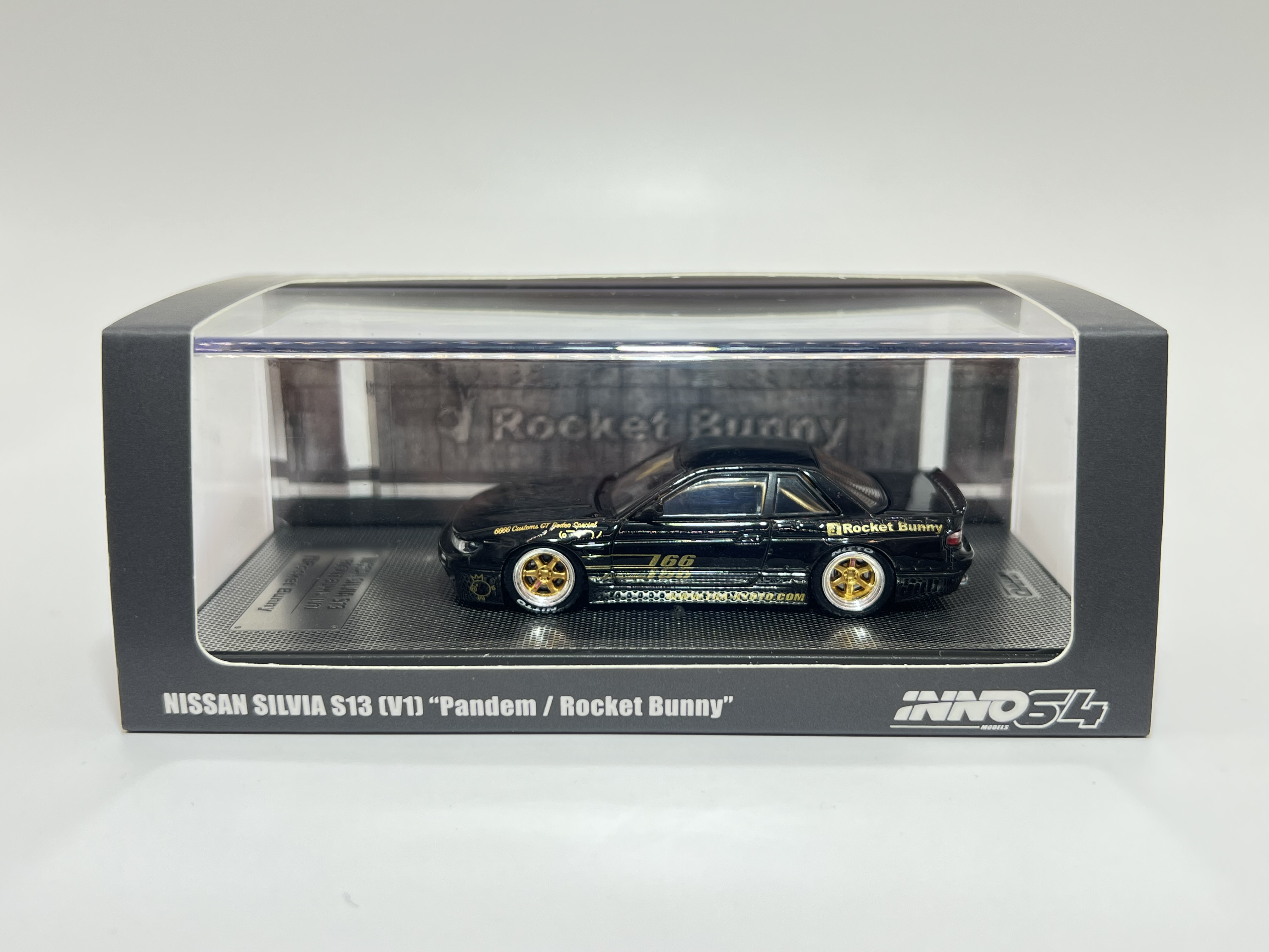 Inno64 - Nissan Silvia S13 V1 "Pandem / Rocket Bunny" Black