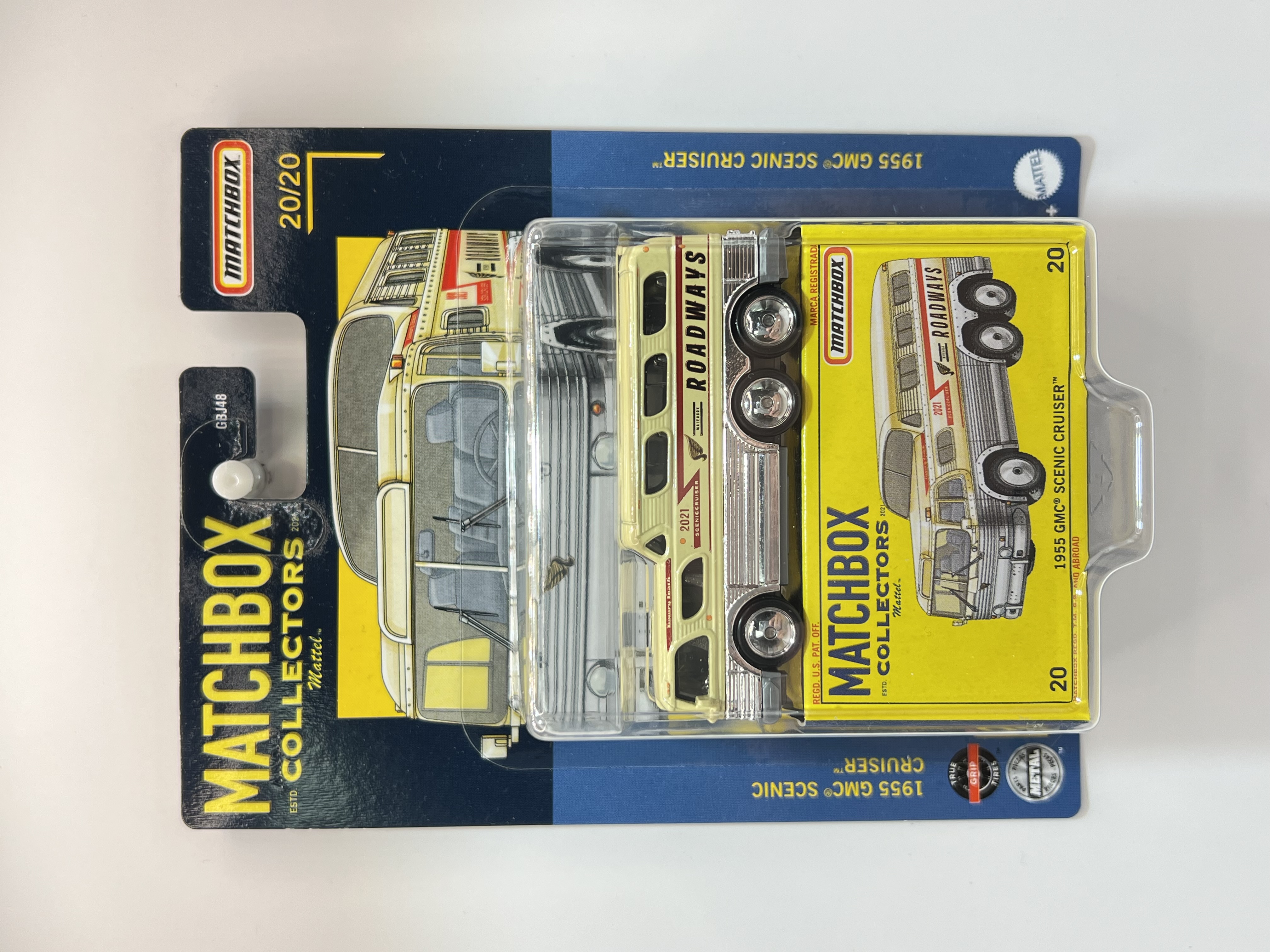 MATCHBOX - Collectors 1955 GMC Scenic Cruiser 20/20