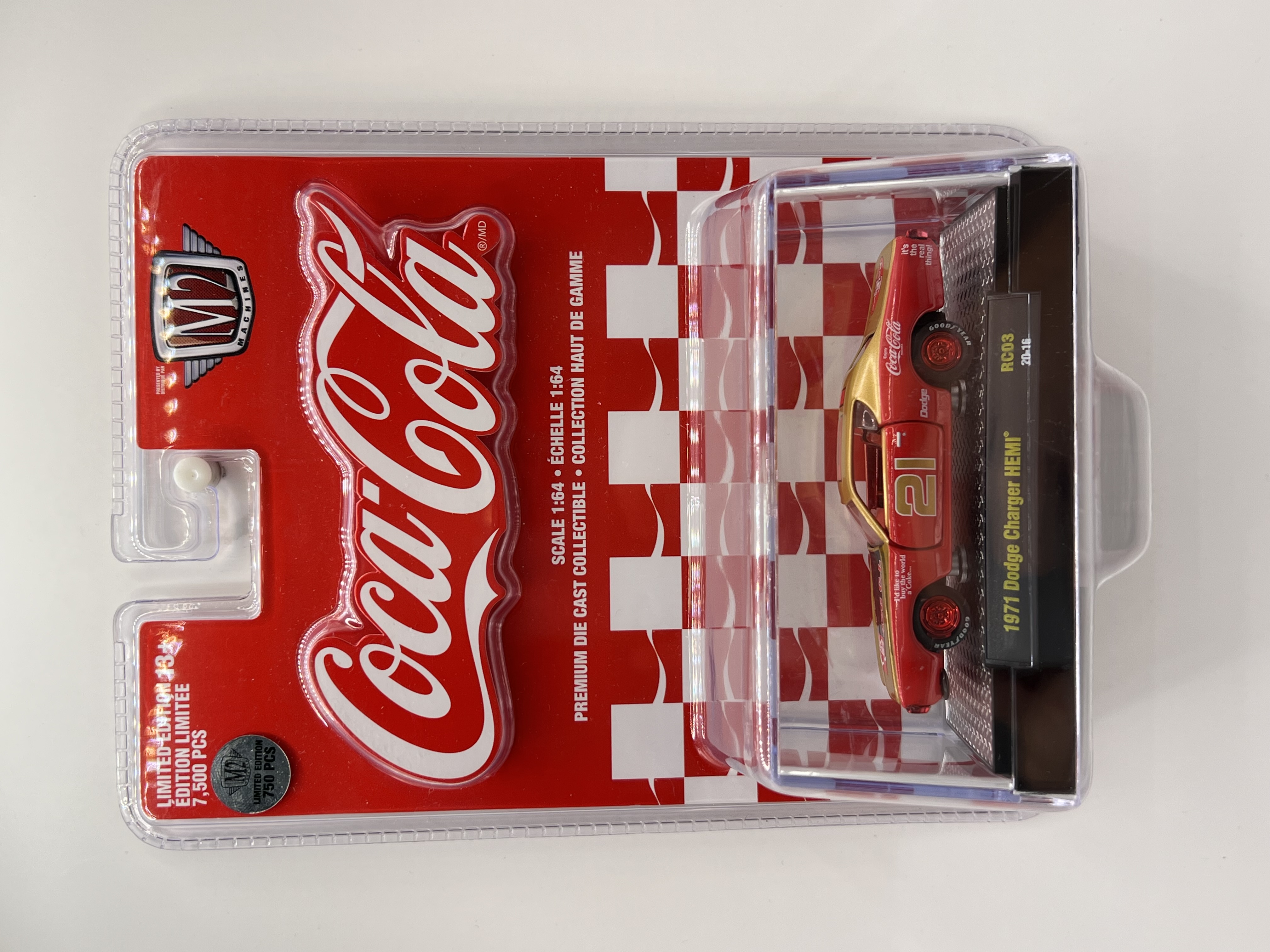 M2 Machines - 1971 Dodge Charger HEMI Coca Cola - CHASE