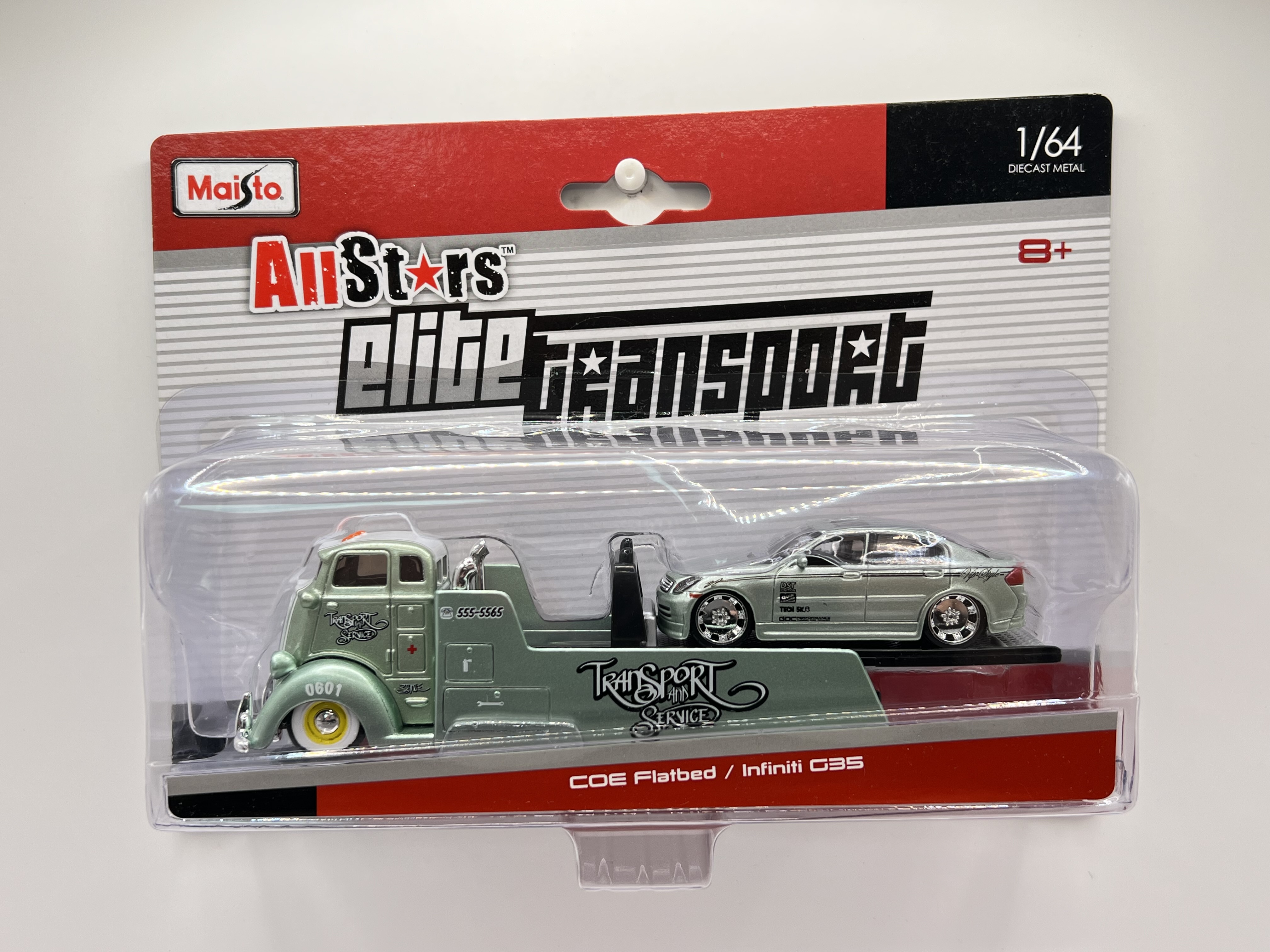Maisto - Elite Transport COE Flatbed / Infiniti G35
