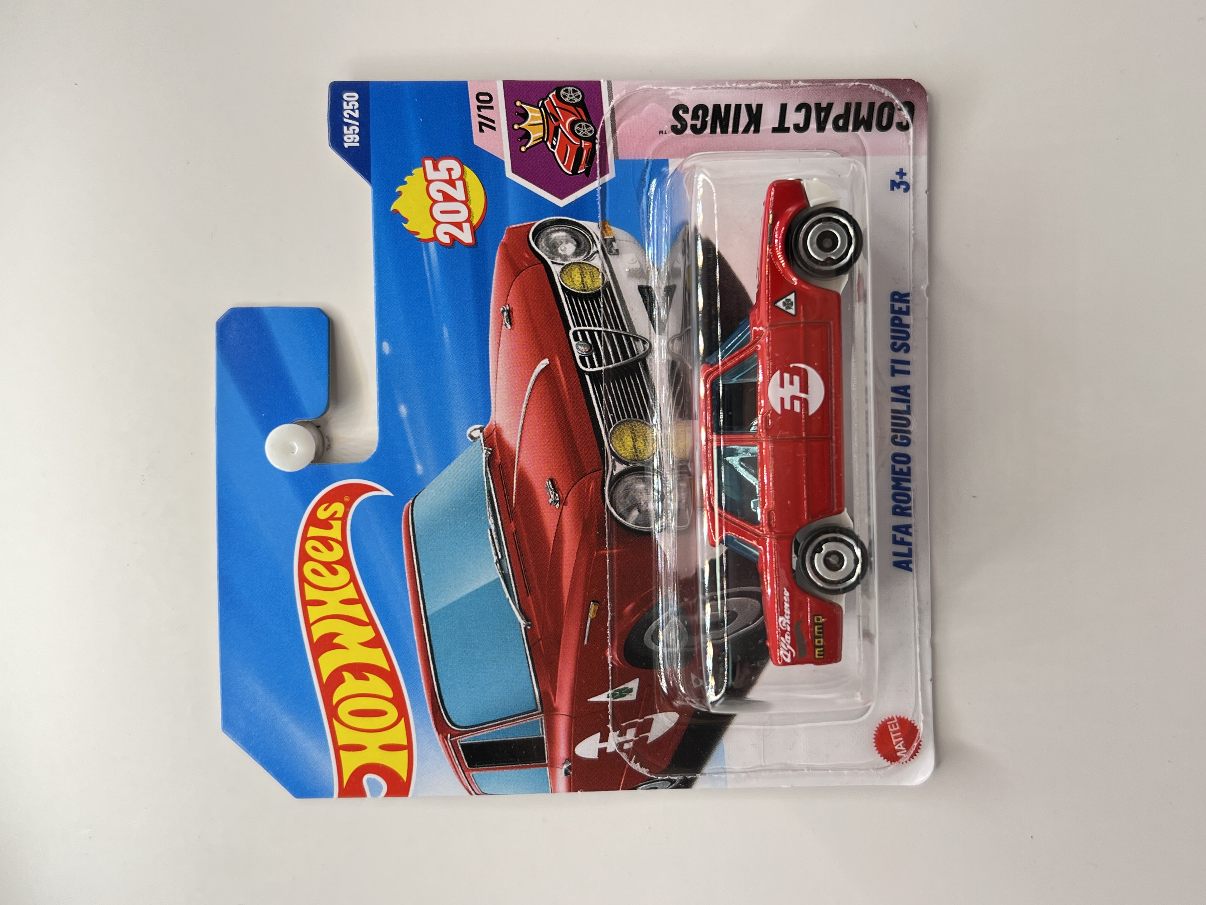Hot Wheels Alfa Romeo Giulia TI Super HotCars64