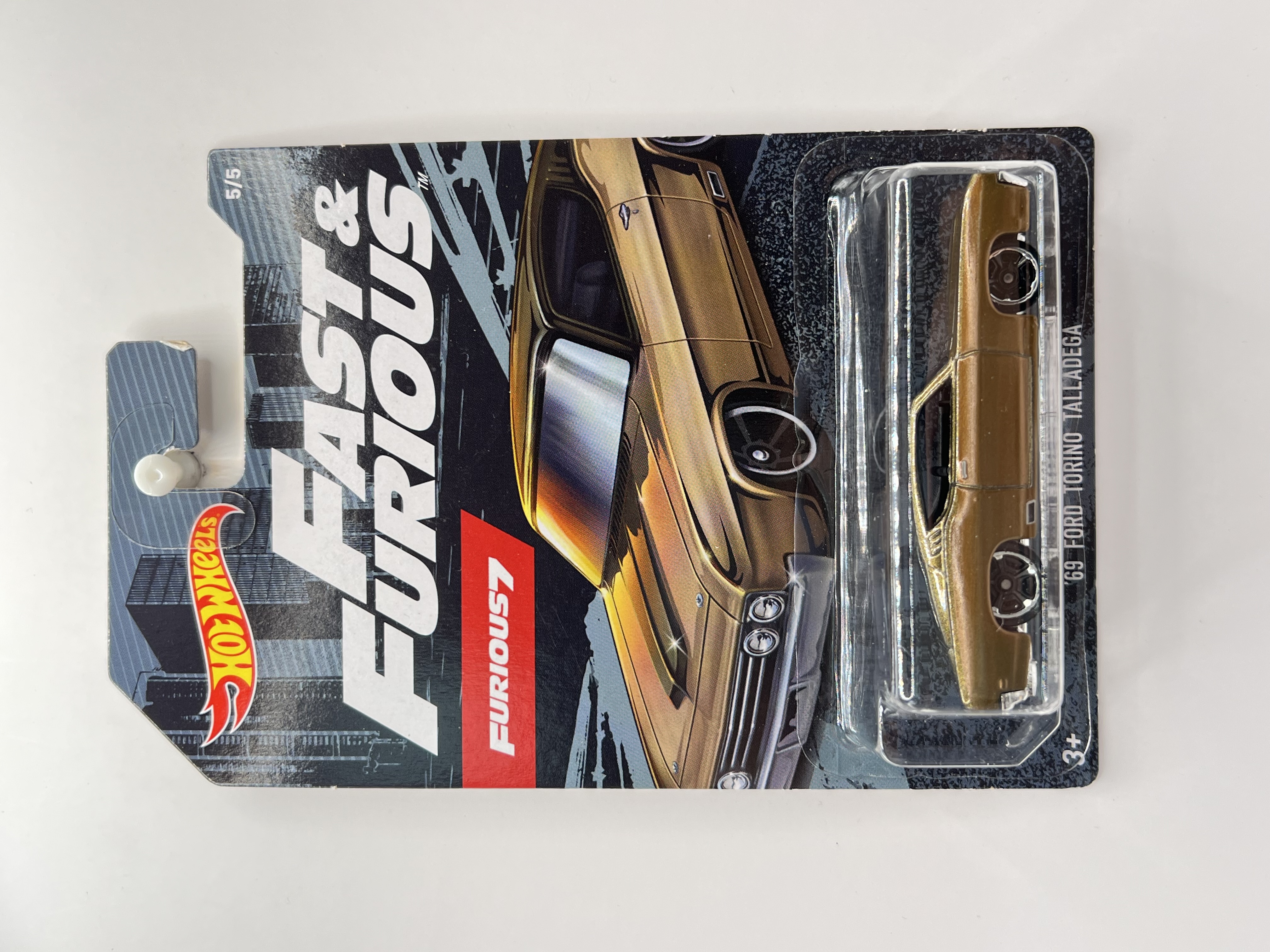 Hot Wheels '69 Ford Torino Talladega Fast & Furious 7