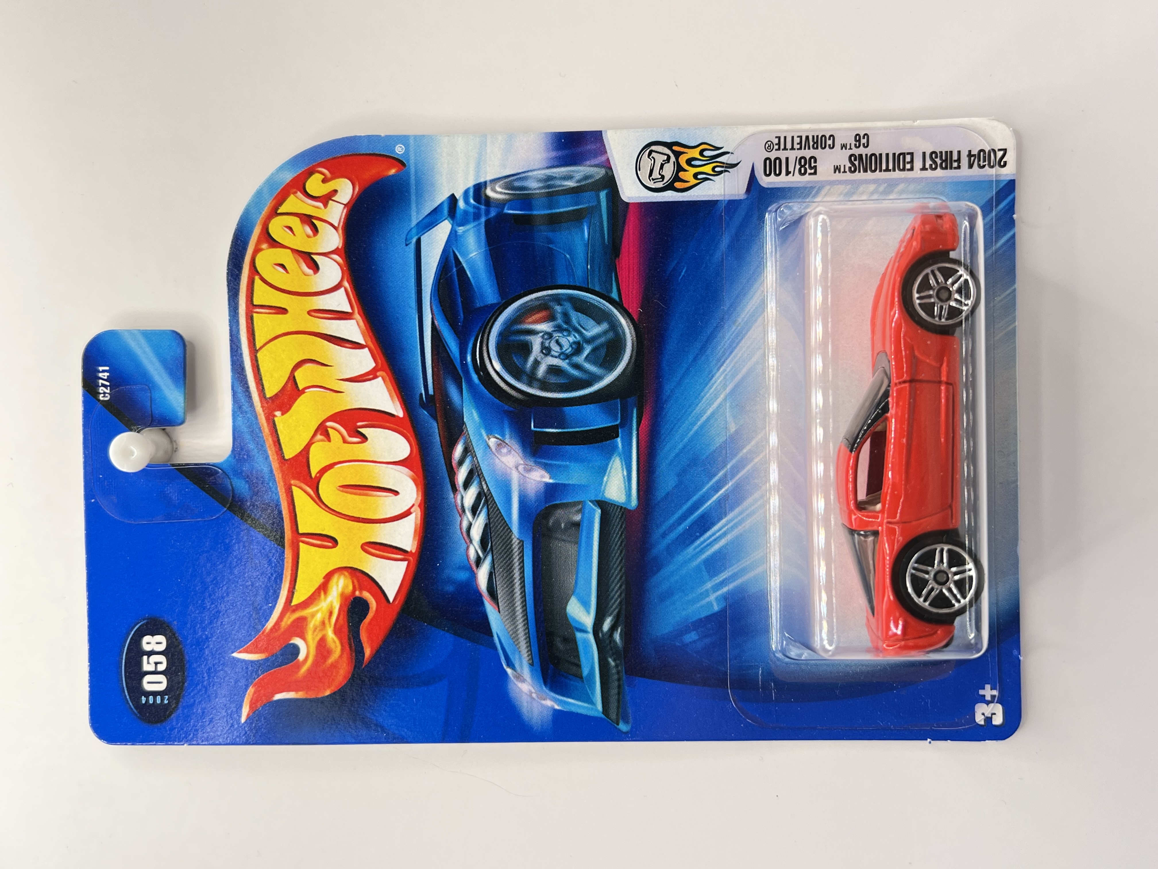 Hot Wheels C6 Corvette Red