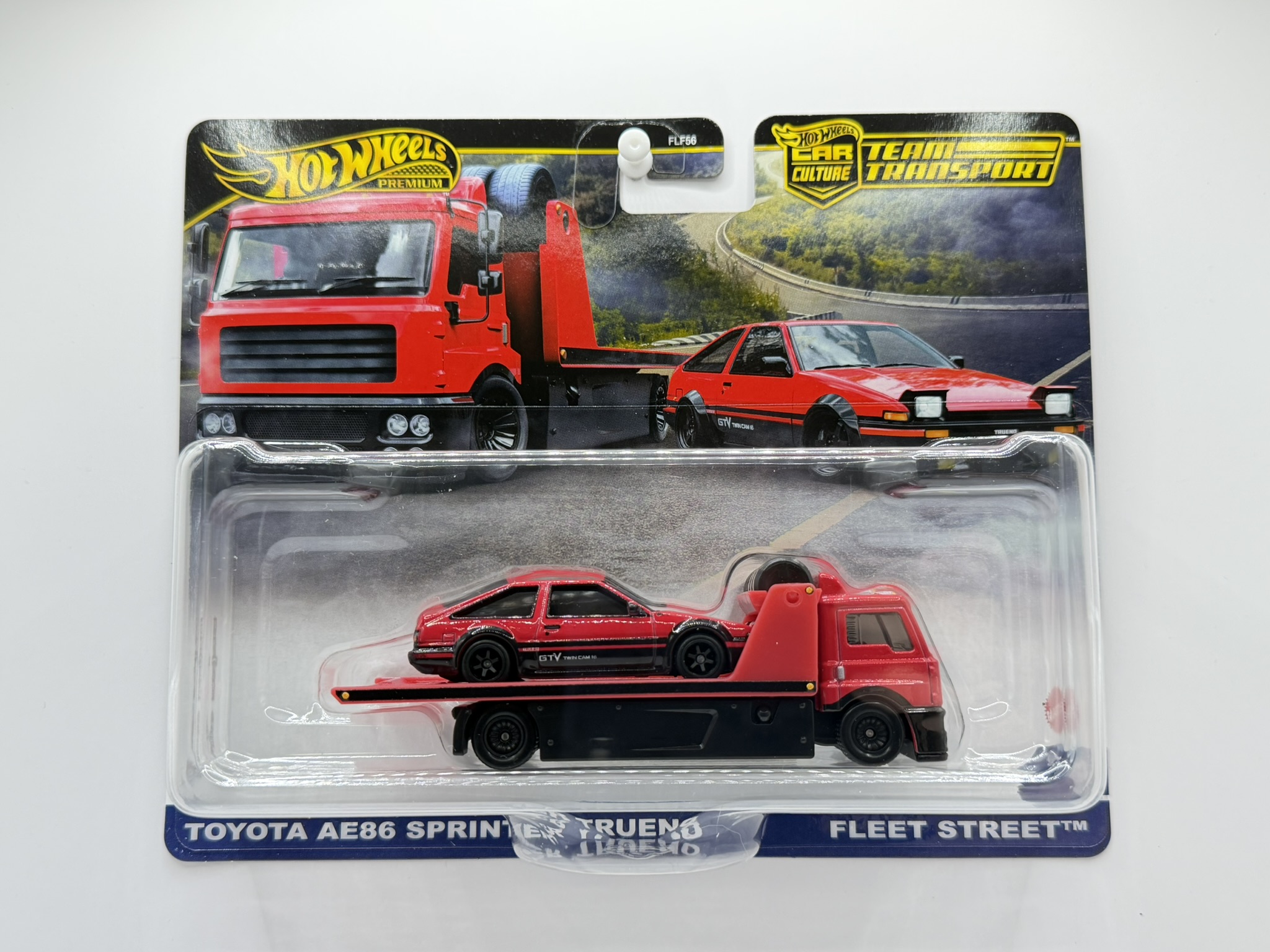 Hot Wheels Premium Team Transport #84 Toyota AE86 Sprinter Trueno