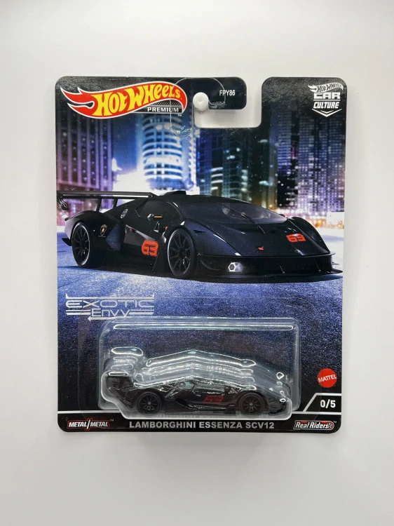 Hot Wheels Premium Lamborghini Essenza SCV12 0/5 CHASE