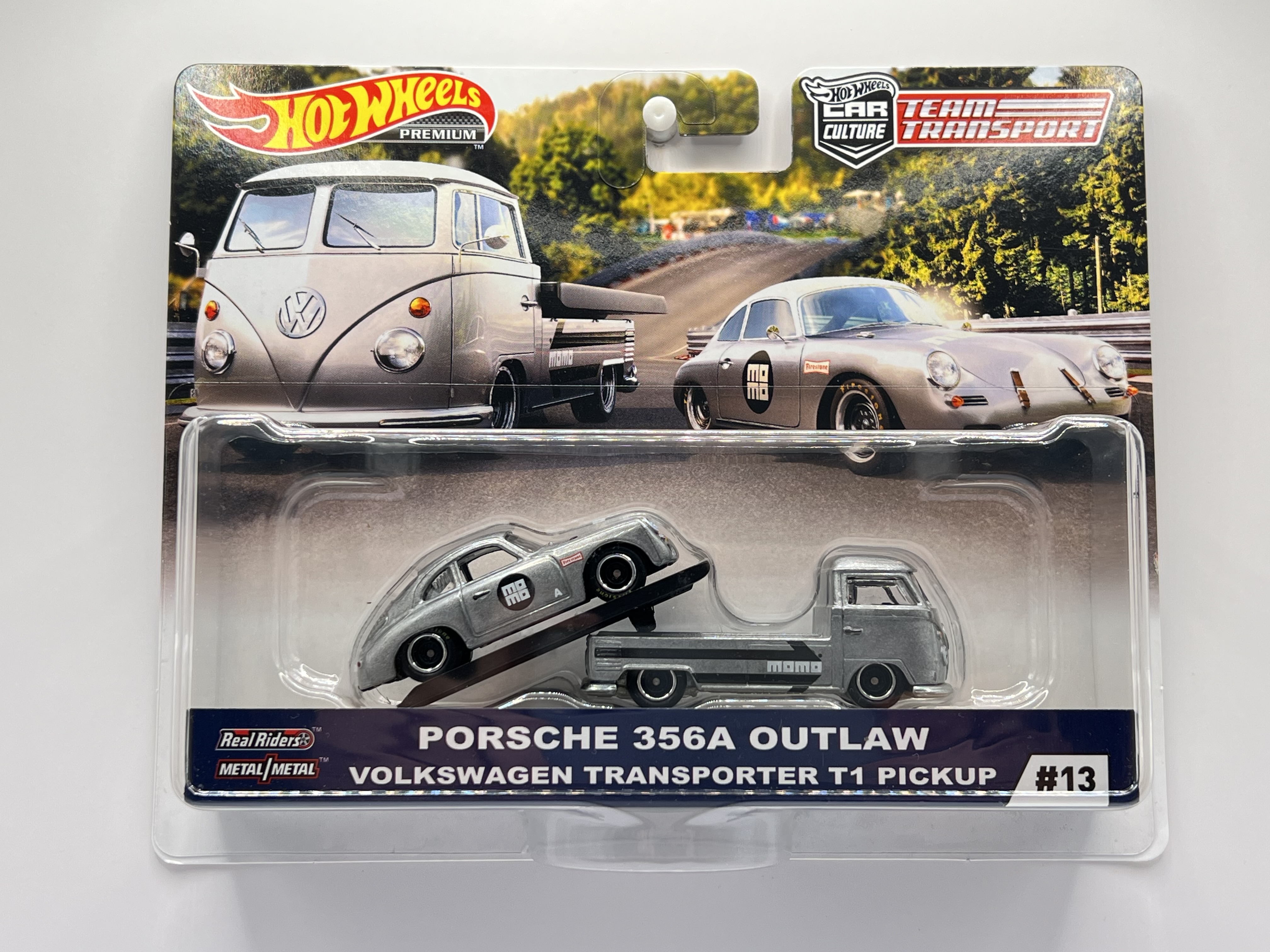 Hot Wheels Premium Team Transport #13 Porsche 356A Outlaw