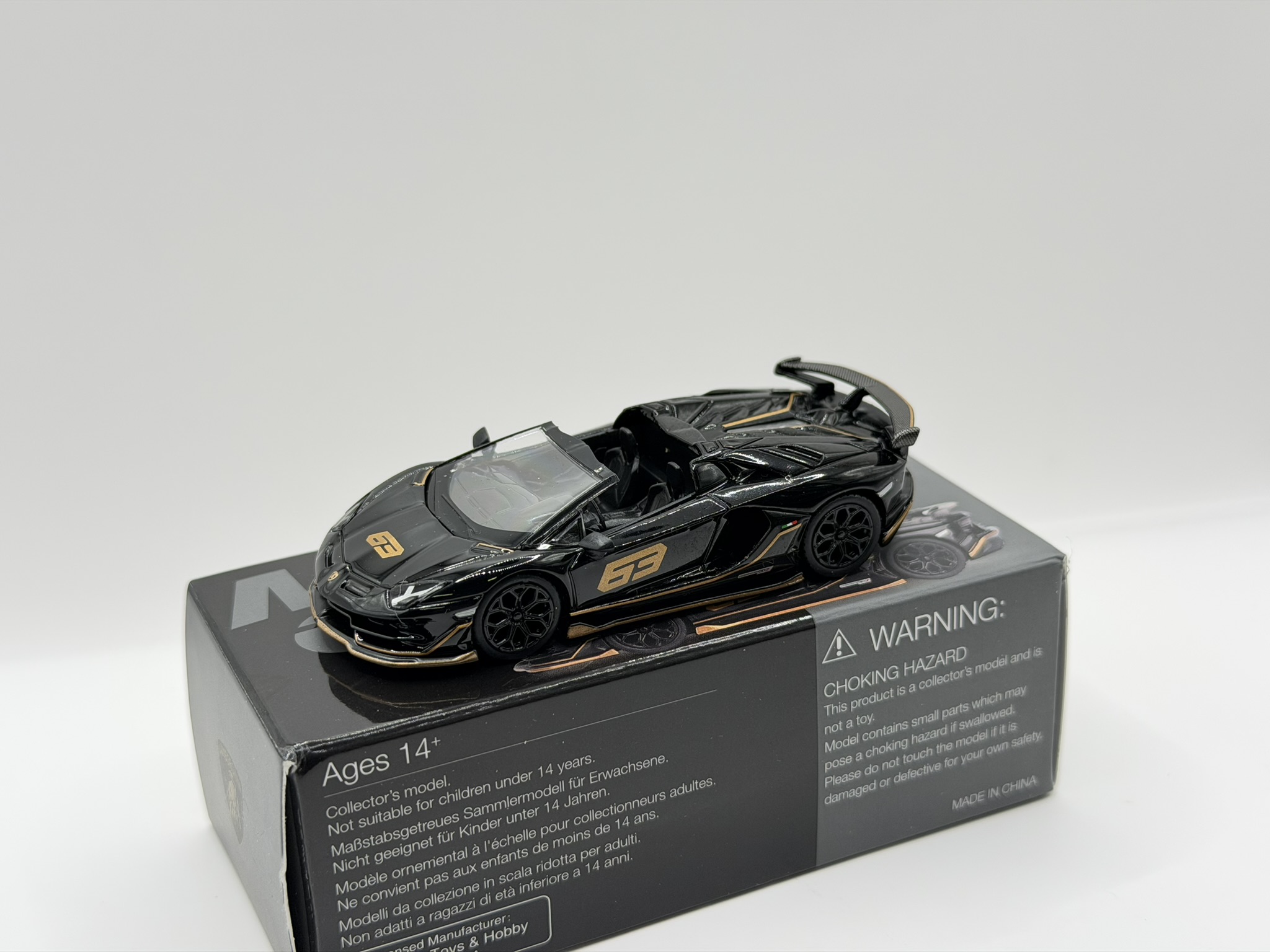 Mini GT 803 - Lamborghini Aventador SVJ 63 Roadster