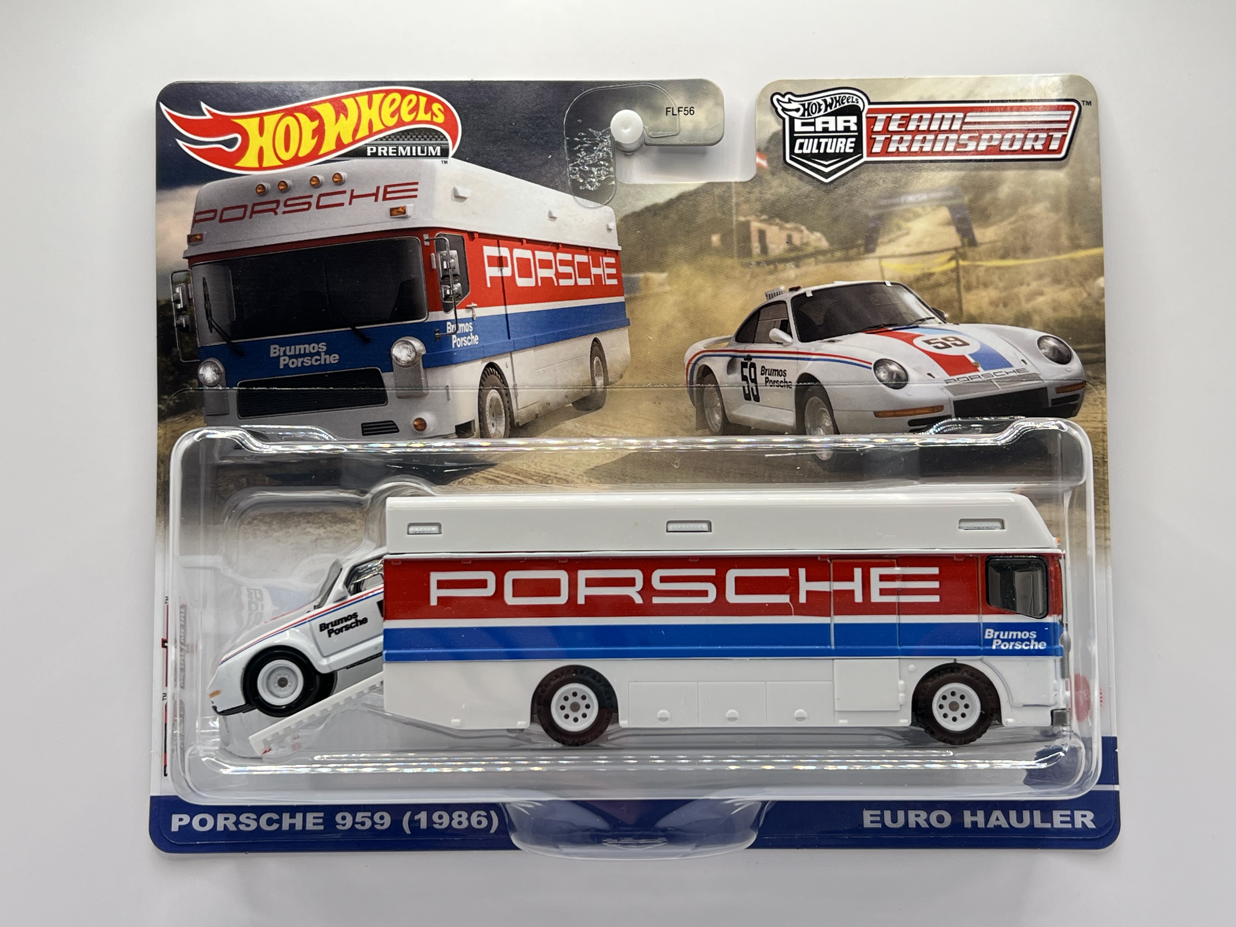 Hot Wheels Premium Team Transport #61 Porsche 959 (1986)