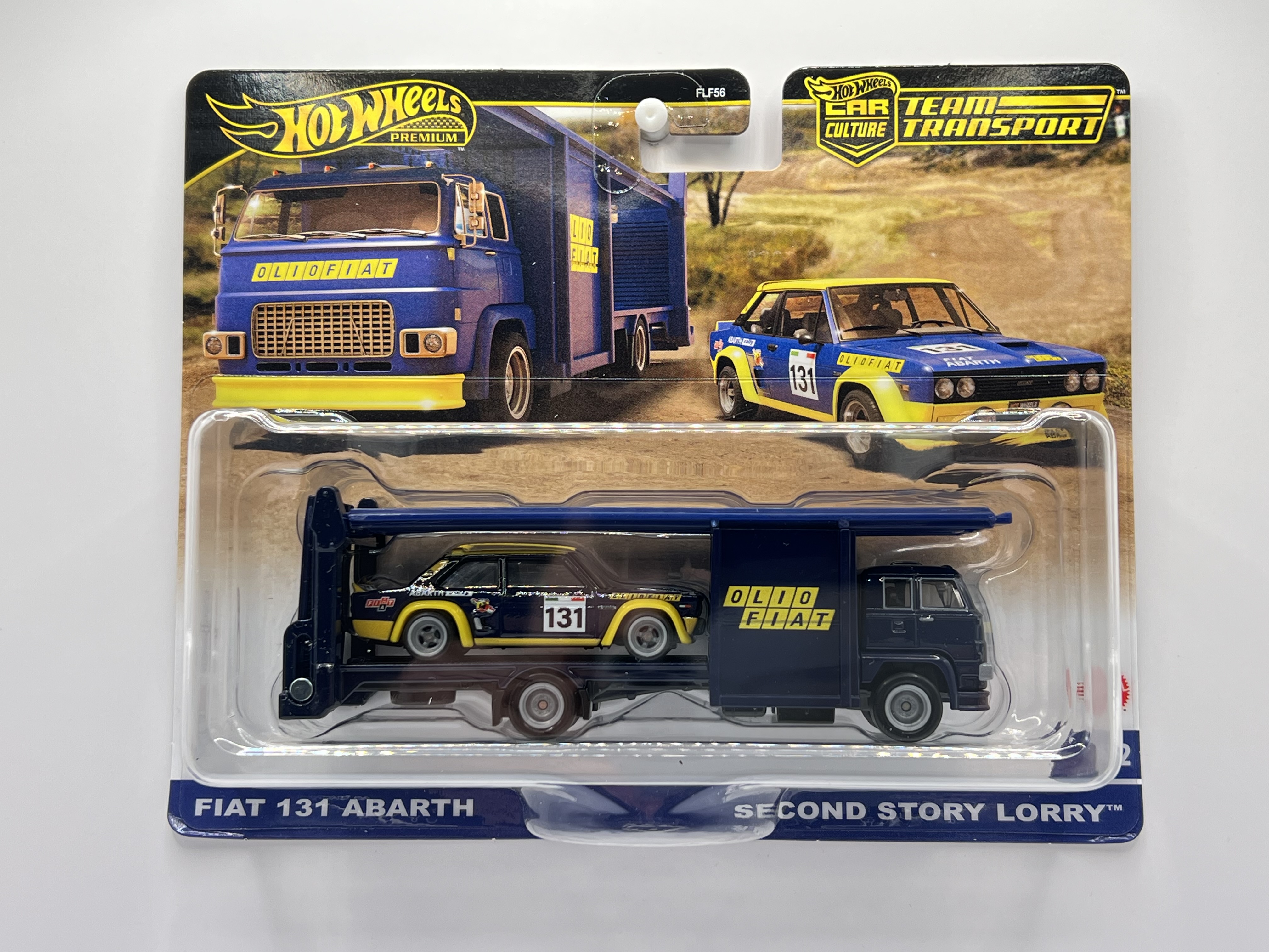 Hot Wheels Premium Team Transport #62 Fiat 131 Abarth