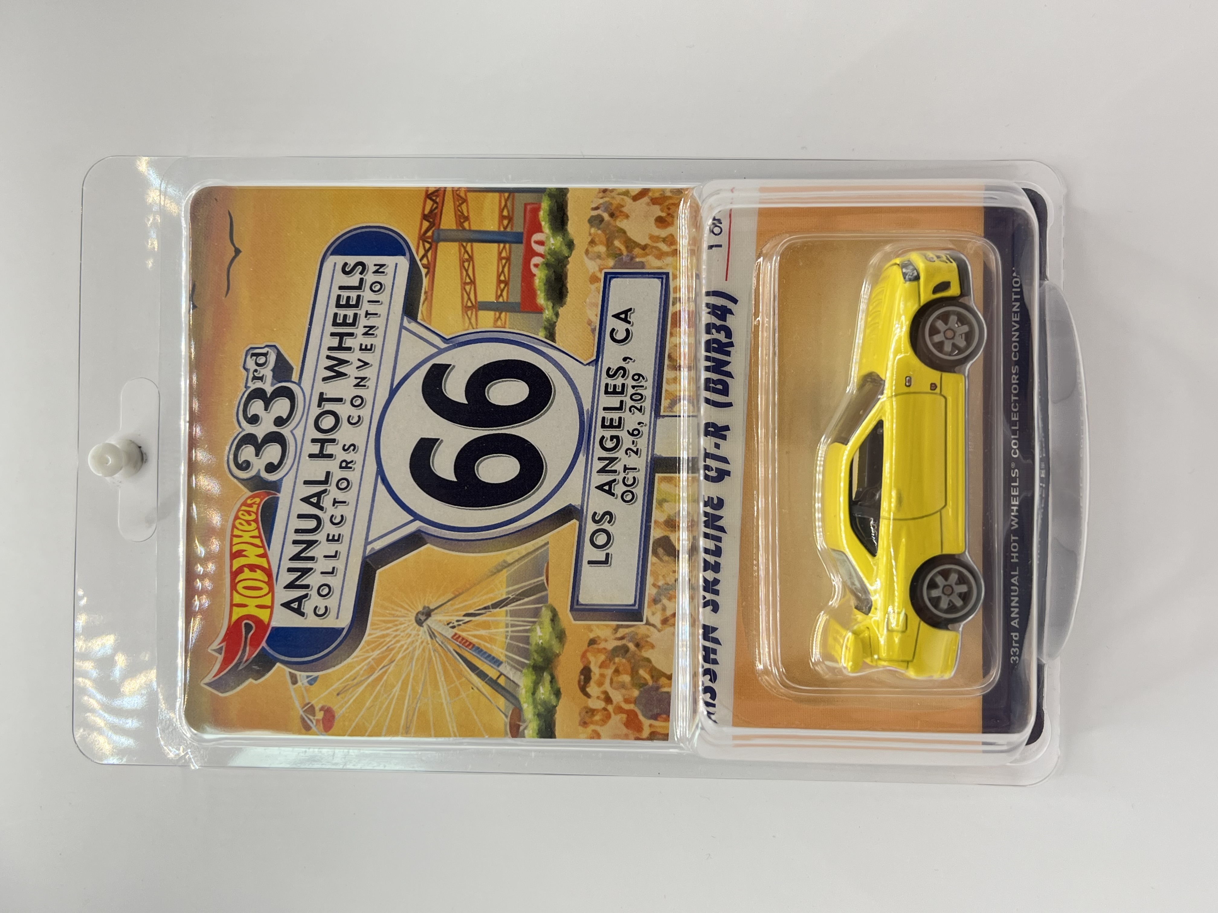 Hot Wheels RLC Convention Nissan Skyline GT-R R34 Yellow