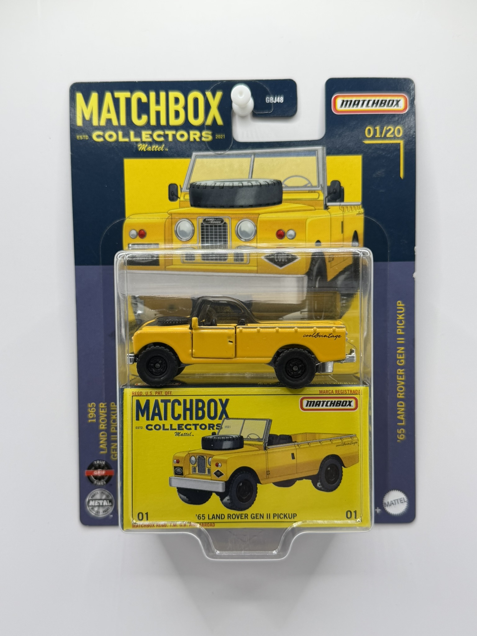 MATCHBOX - Collectors ´65 Land Rover Gen II Pickup 01/20