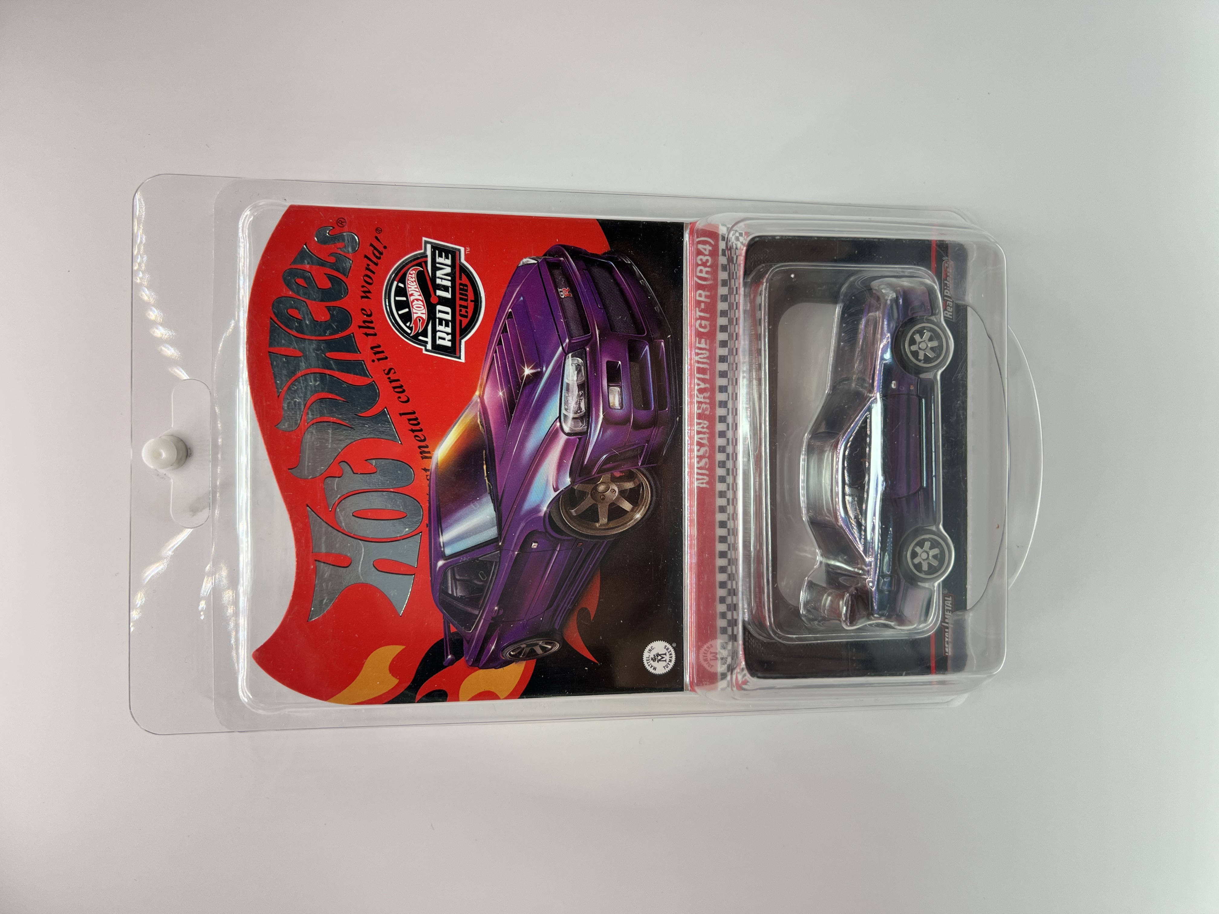 Hot Wheels RLC Nissan Skyline GT-R R34 Purple Chameleon