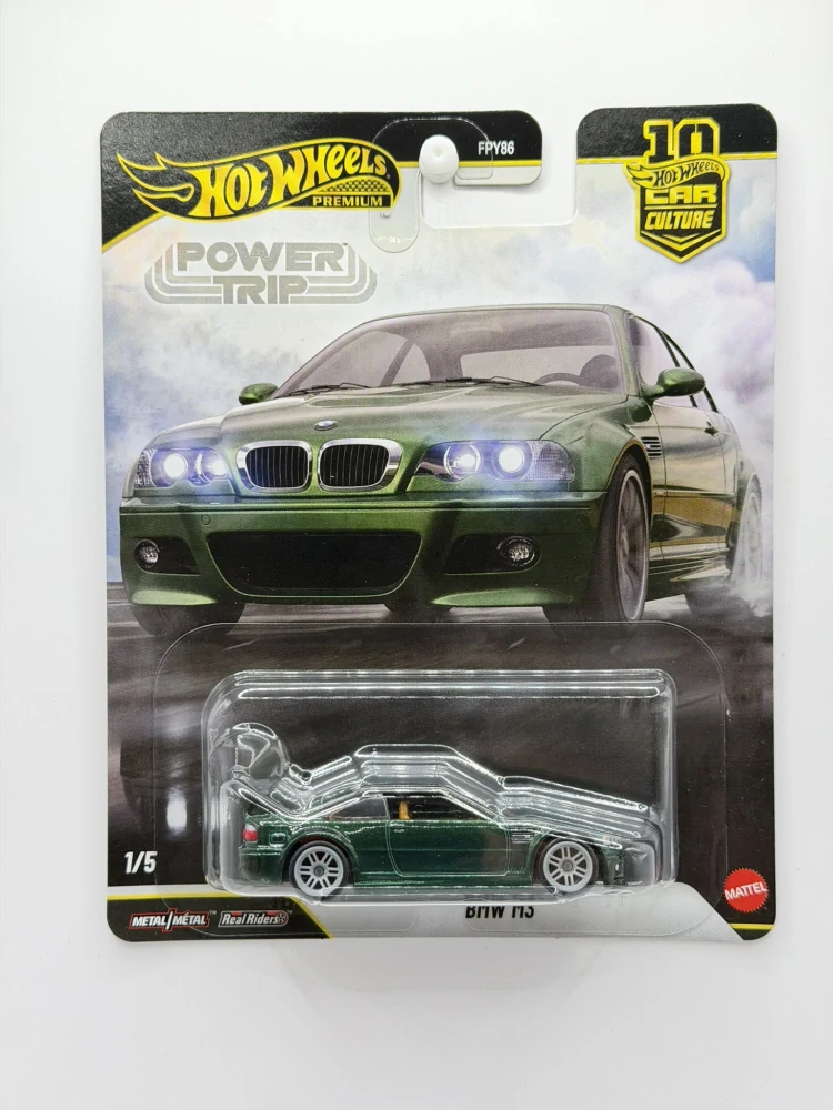 Hot Wheels Premium BMW E46 M3 Power Trip 1/5