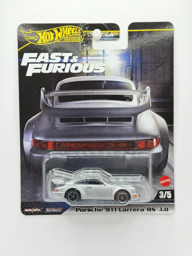 Hot Wheels Premium Porsche 911 Carrera RS 3.8 Fast & Furious 3/5