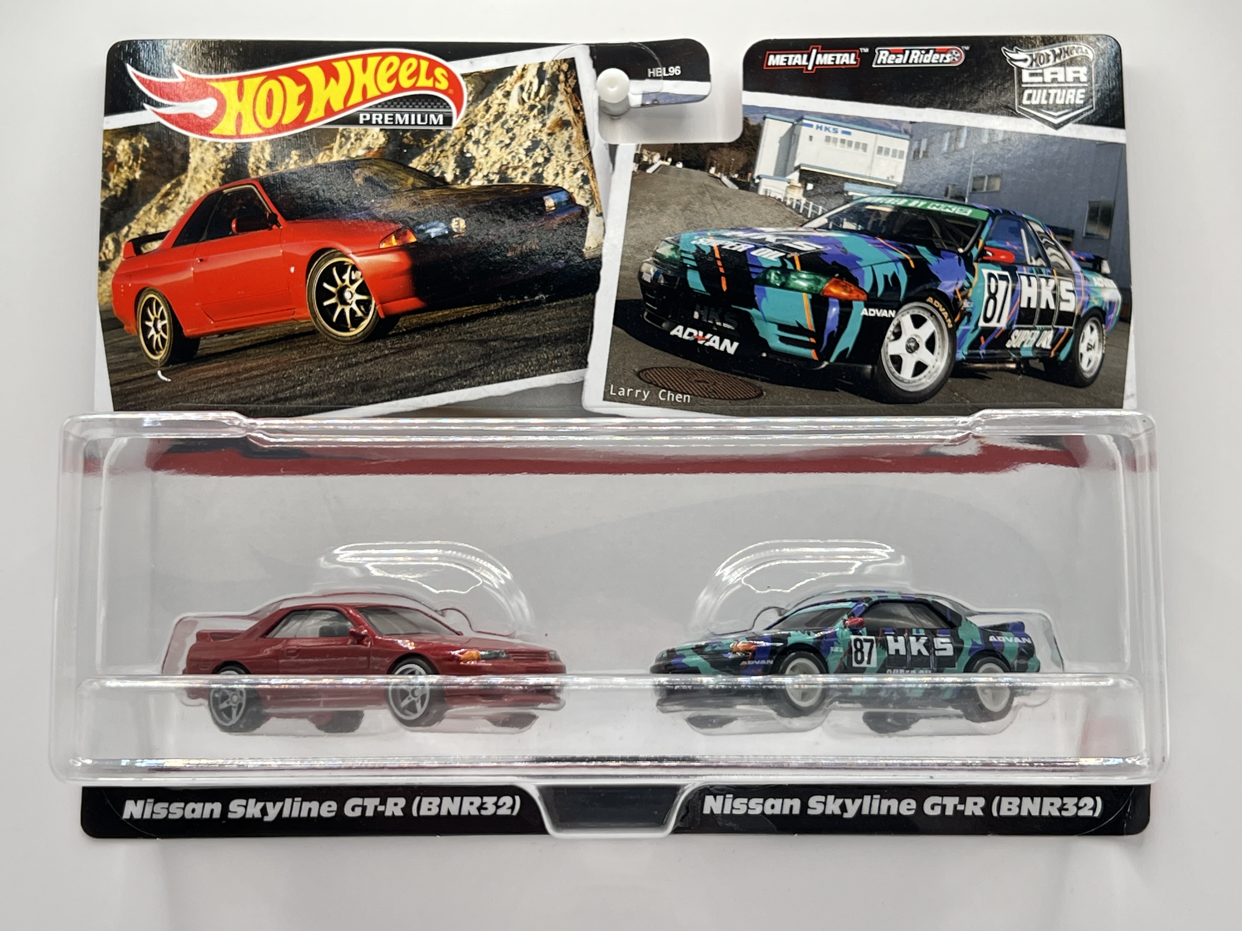 Hot Wheels Premium 2-Pack Nissan Skyline GT-R R32, Nissan Skyline GT-R R32
