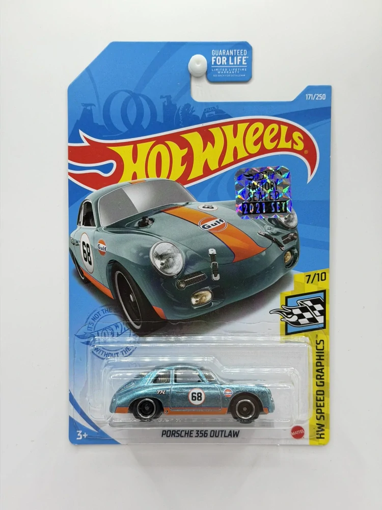 Hot Wheels STH Porsche 356 Outlaw GULF - POŠKOZENÝ OBAL!