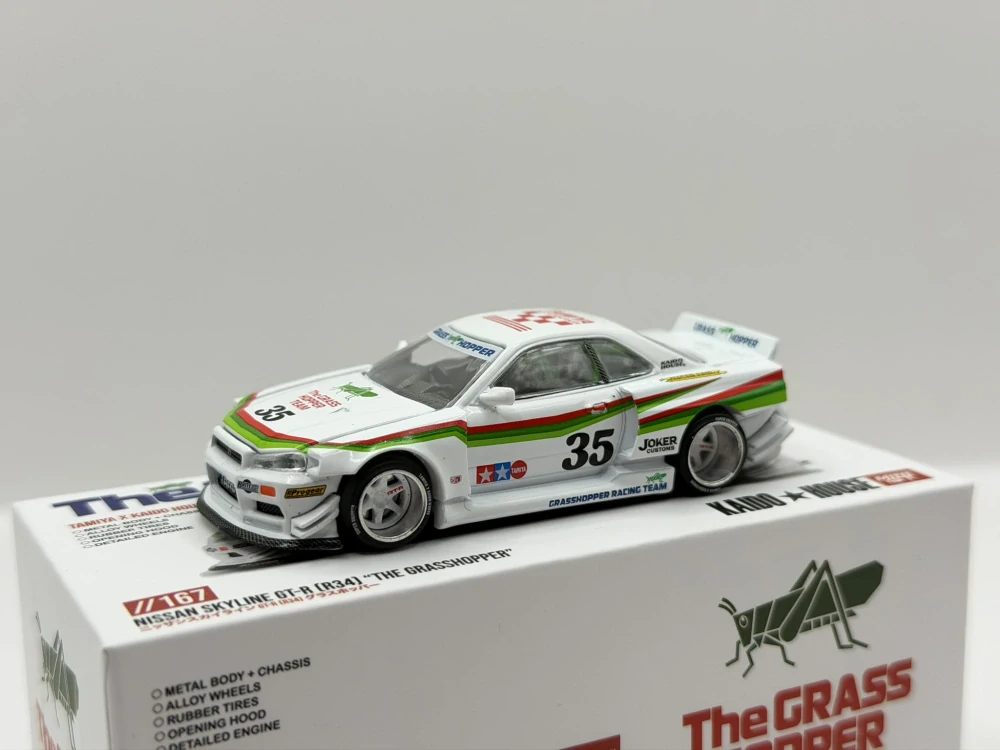 Kaido House 167 - Nissan Skyline GT-R R34 "The Grasshopper"