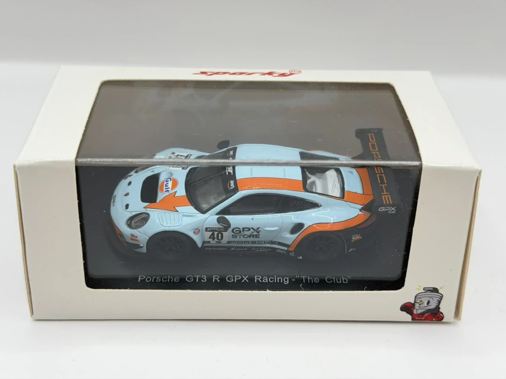 Sparky - Porsche GT3 R GPX Racing GULF #40 "The Club"