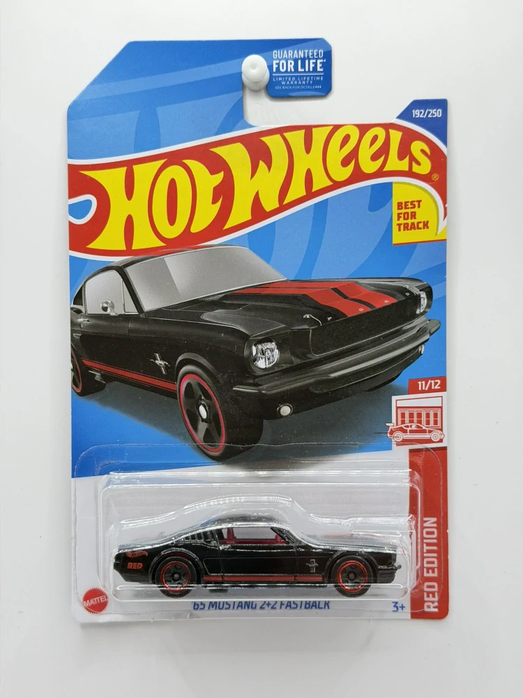 Hot Wheels ´65 Ford Mustang 2+2 Fastback RED EDITION