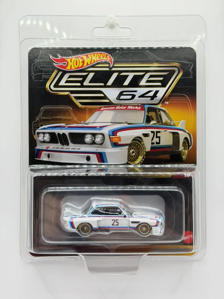 Hot Wheels ELITE64 1975 BMW 3.0 CSL RACE