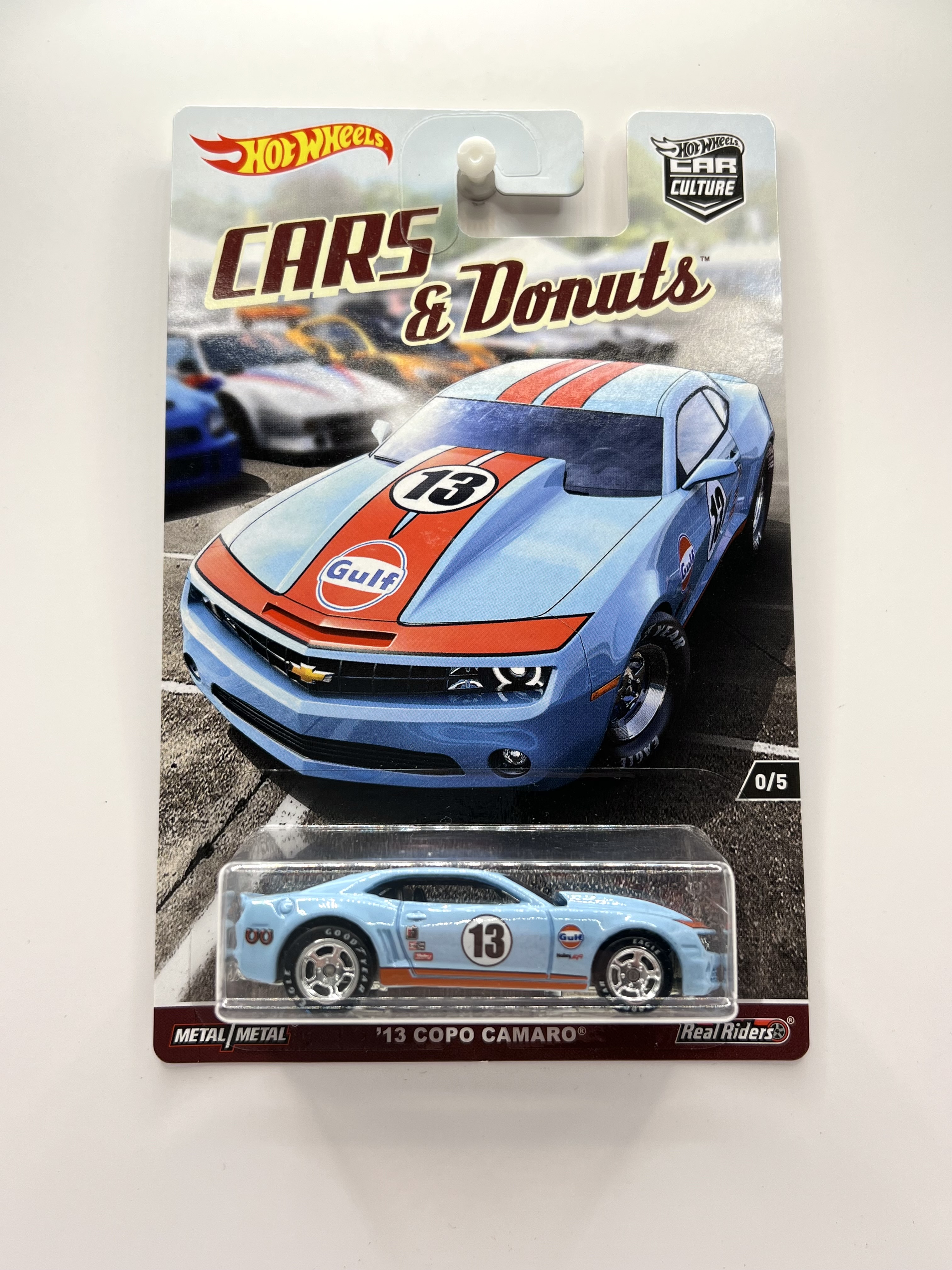 Hot Wheels Premium '13 Copo Camaro GULF 0/5 CHASE