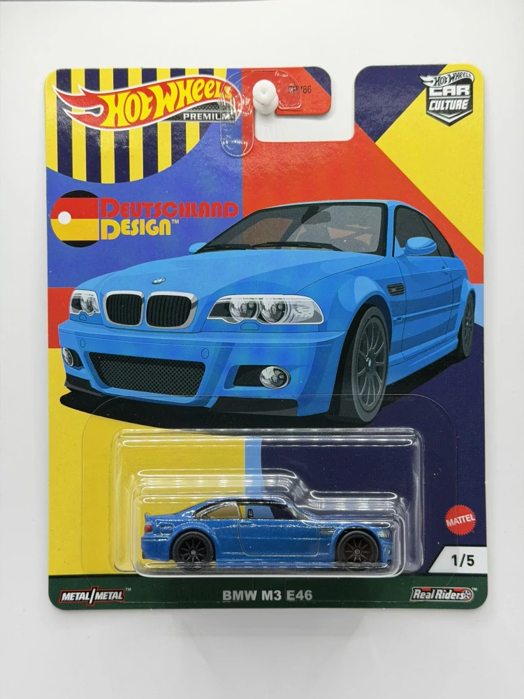 Hot Wheels Premium BMW E46 M3 Deutschland Design 1/5