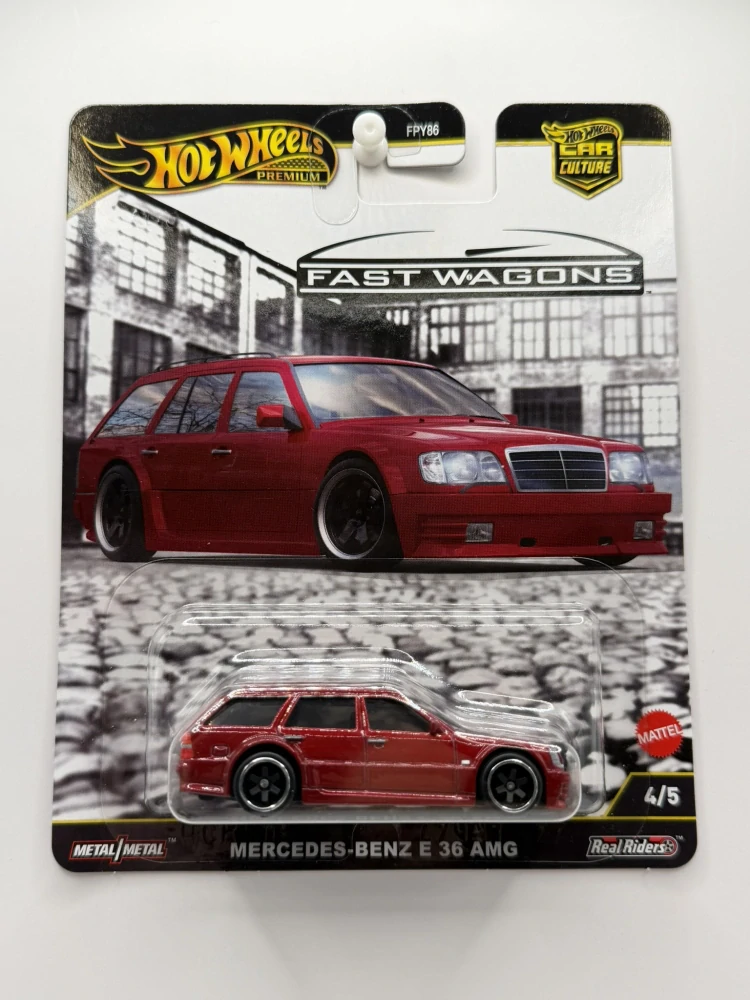 Hot Wheels Premium Mercedes Benz E 36 AMG Fast Wagons 4/5 - VADA