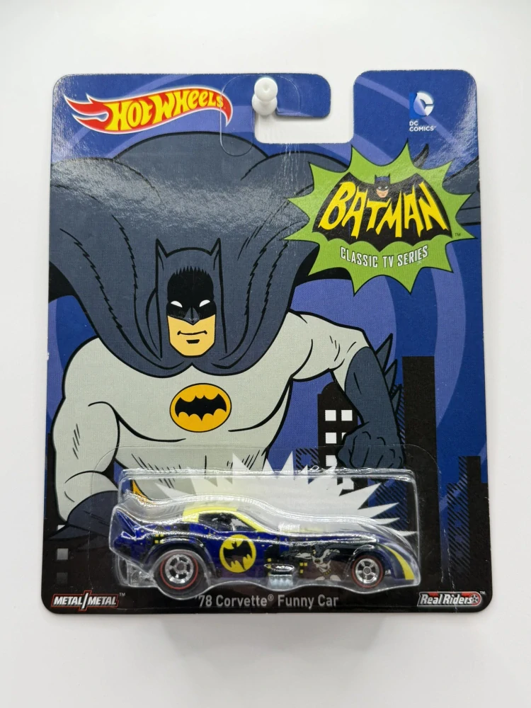 Hot Wheels Premium ´78 Corvette Funny Car Batman Classic TV Series - VADA
