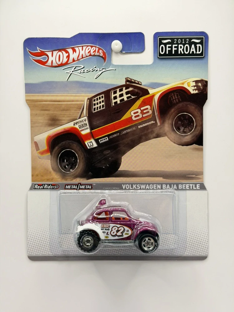 Hot Wheels Racing Real Riders Volkswagen Baja Beetle OFFROAD 2012