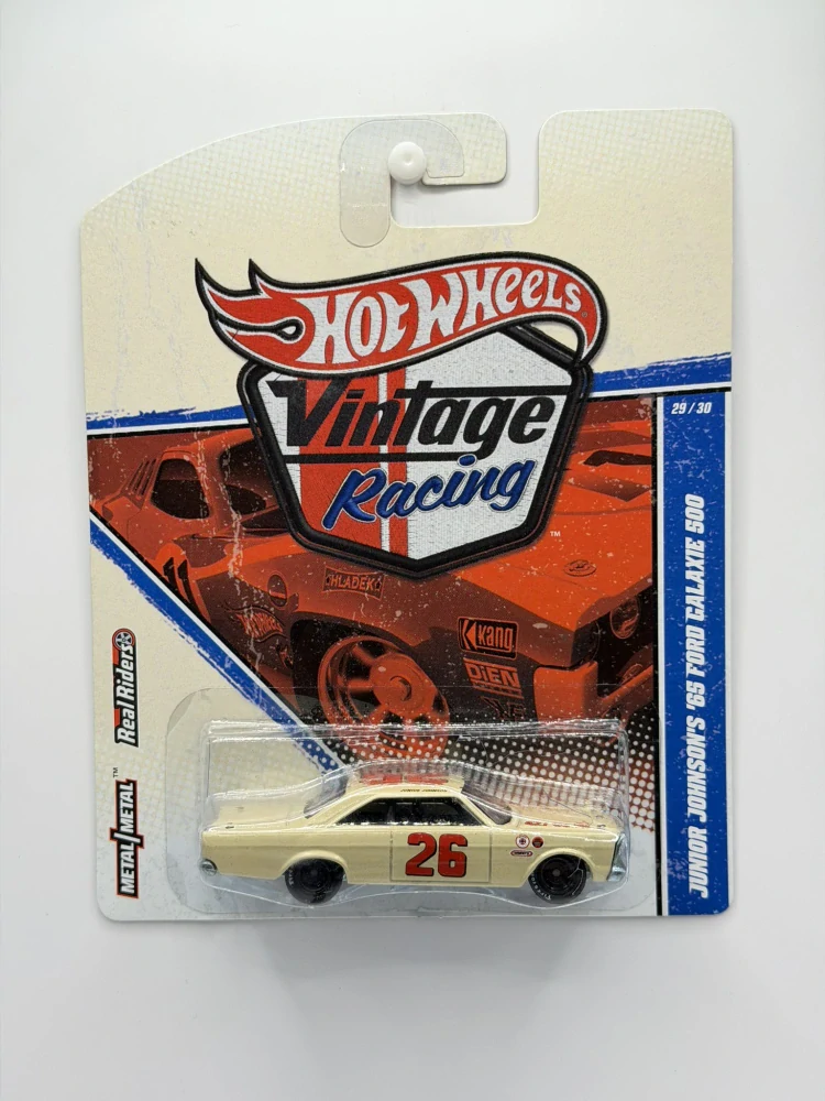 Hot Wheels Real Riders Junior Johnson´s ´65 Ford Galaxie 500 Vintage Racing 29/30 - VADA