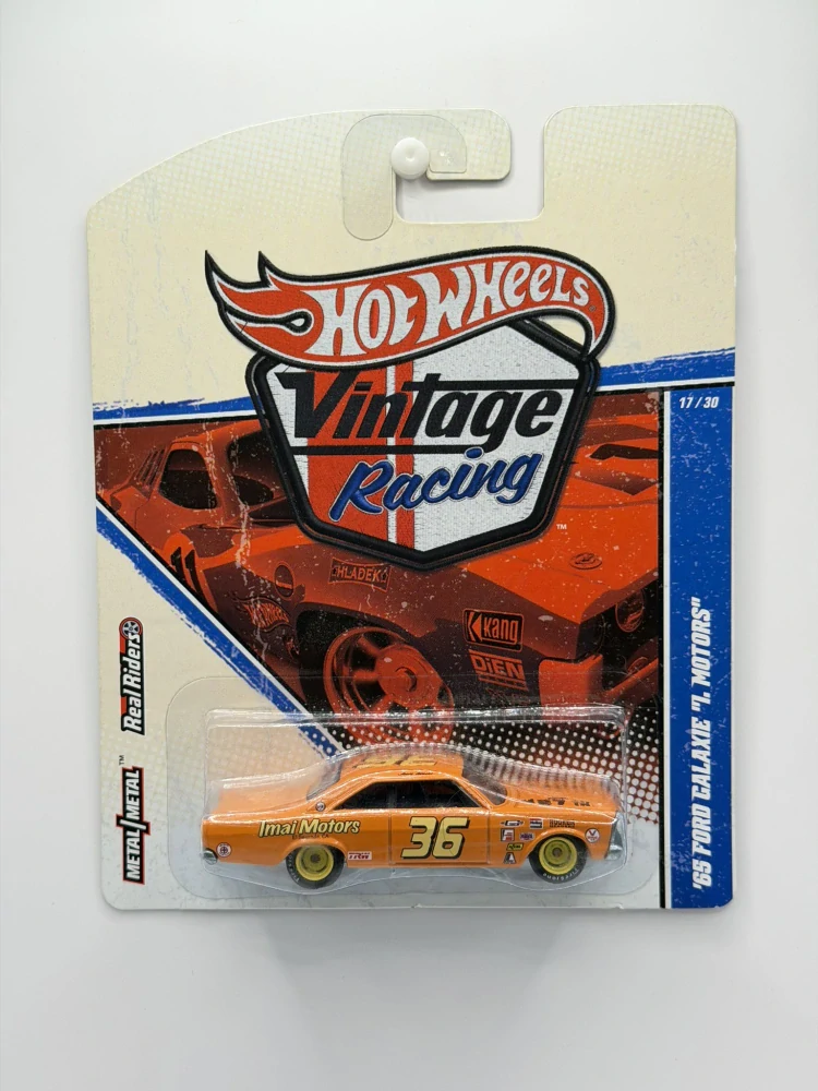 Hot Wheels Real Riders ´65 Ford Galaxie "I. Motors" Vintage Racing 17/30 - VADA