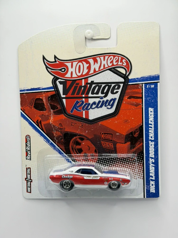 Hot Wheels Real Riders Dick Landy´s Dodge Challenger Vintage Racing 3/30