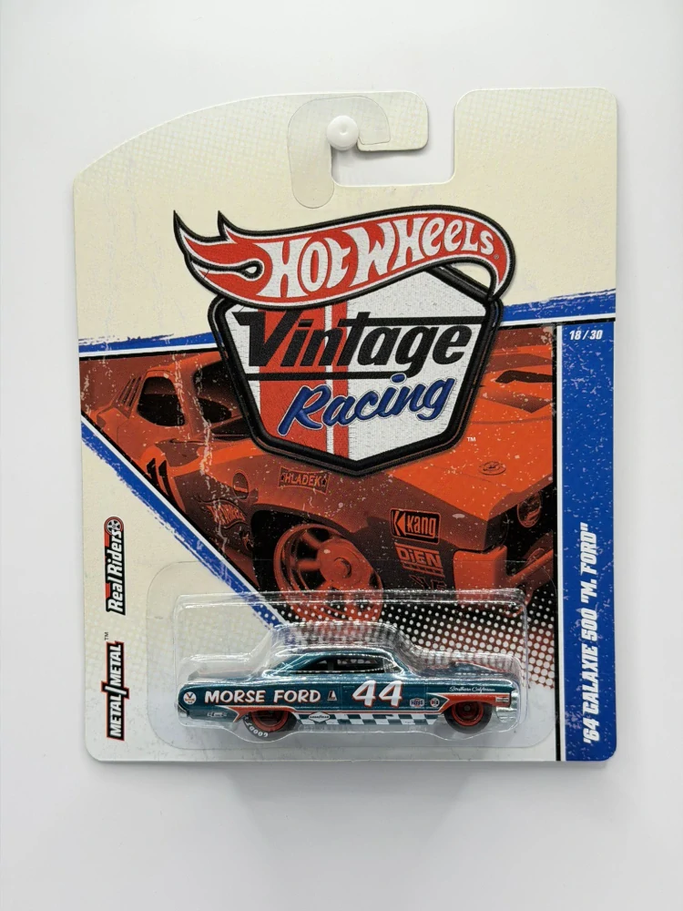 Hot Wheels Real Riders ´64 Ford Galaxie 500 "M. Ford" Vintage Racing 18/30