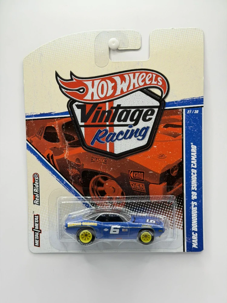 Hot Wheels Real Riders Marc Donohue´s ´69 Sunoco Chevrolet Camaro Vintage Racing 27/30
