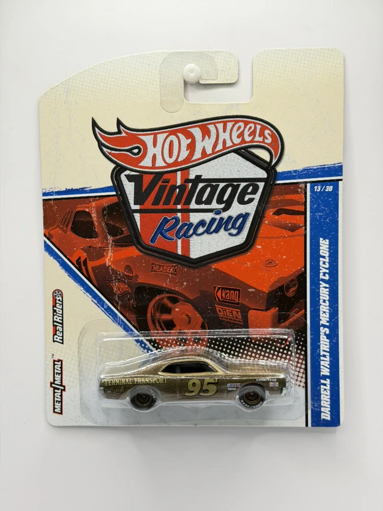 Hot Wheels Real Riders Darrell Waltrip´s Mercury Cyclone Vintage Racing 13/30