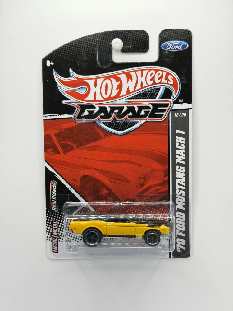 Hot Wheels Garage Real Riders ´70 Ford Mustang Mach 1 12/20