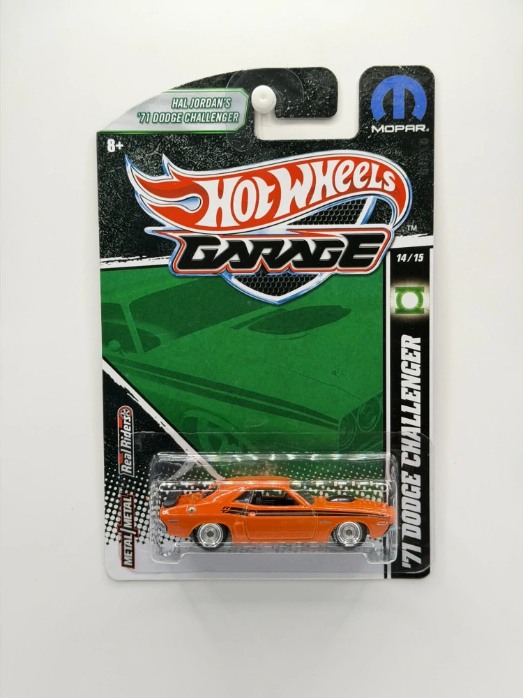 Hot Wheels Garage Real Riders ´71 Dodge Challenger 14/15