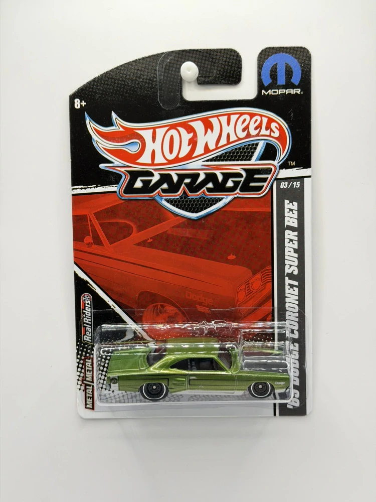 Hot Wheels Garage Real Riders ´69 Dodge Coronet Super Bee 03/15