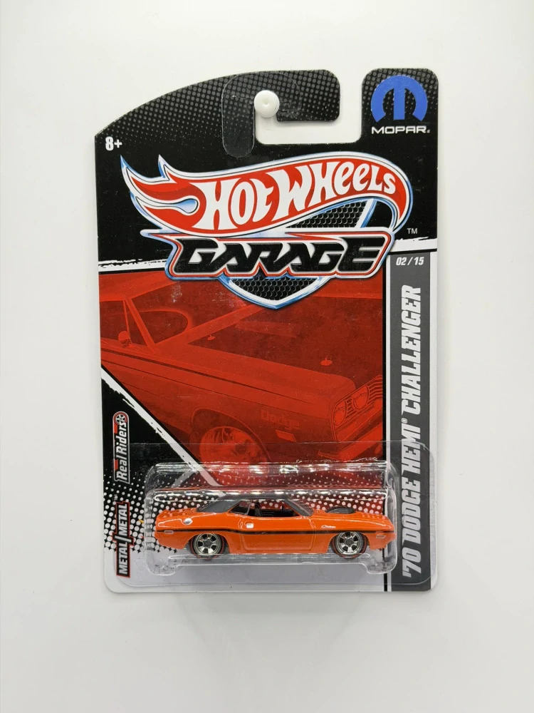 Hot Wheels Garage Real Riders ´70 Dodge Hemi Challenger 02/15