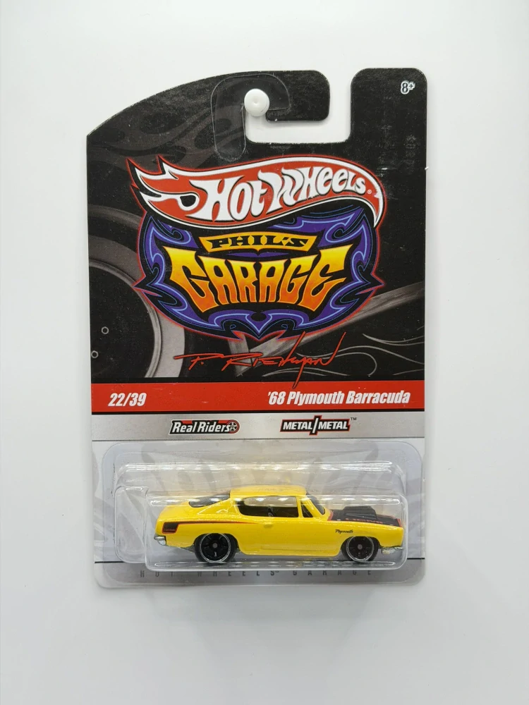 Hot Wheels Phil´s Garage Real Riders ´68 Plymouth Barracuda 22/39