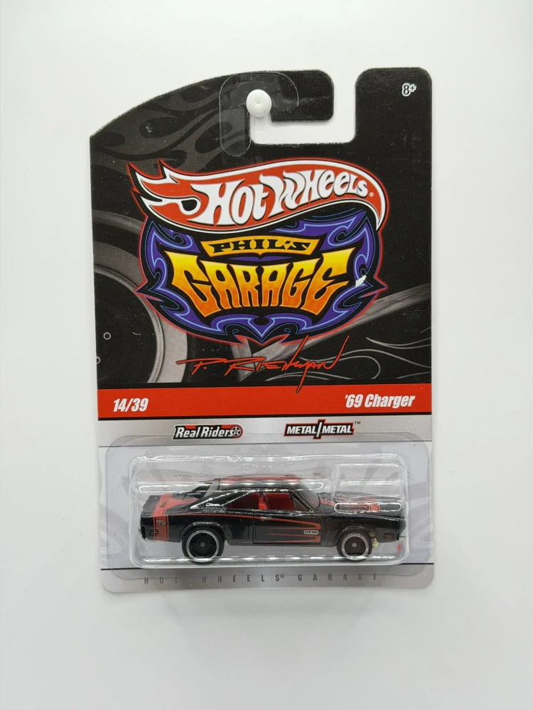 Hot Wheels Phil´s Garage Real Riders ´69 Dodge Charger 14/39