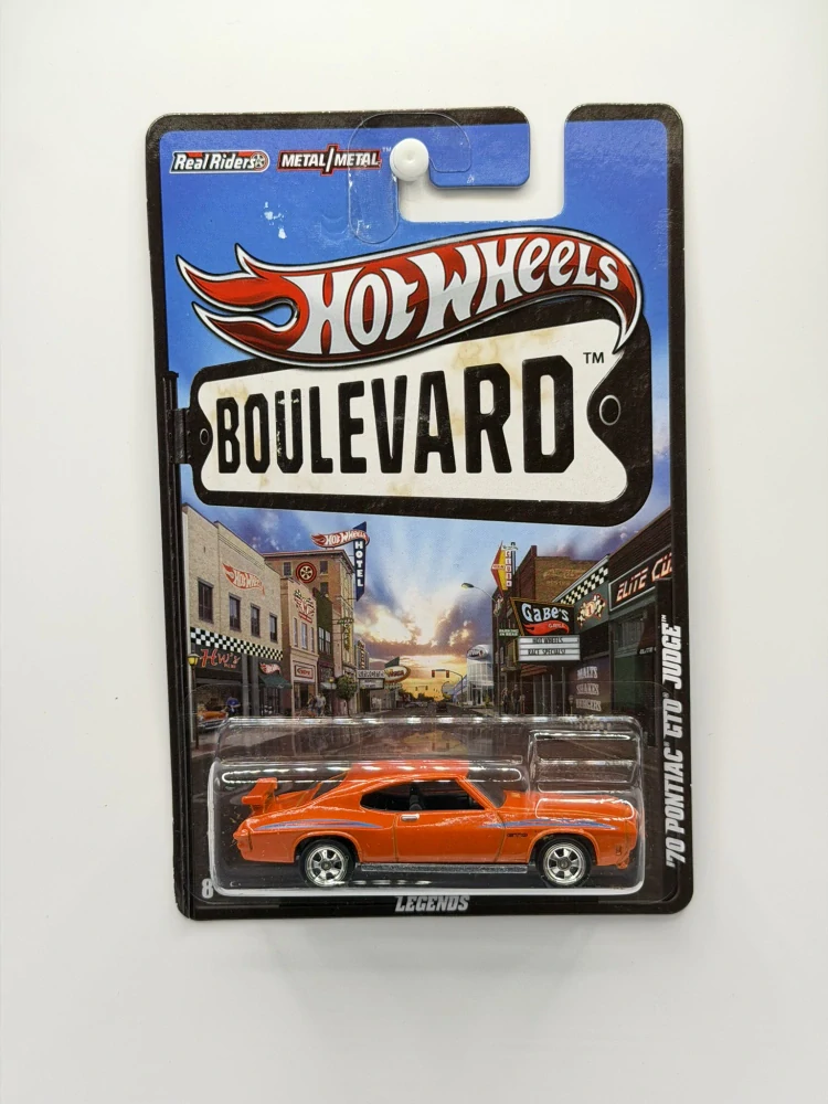 Hot Wheels Boulevard Real Riders ´70 Pontiac GTO Judge