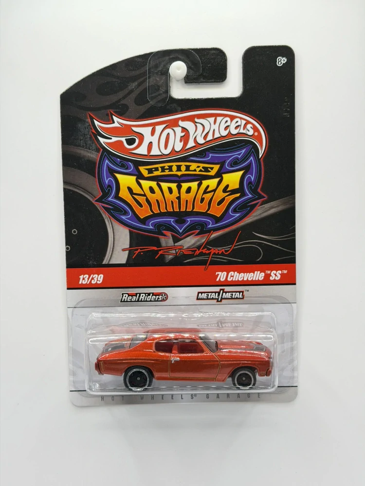 Hot Wheels Phil´s Garage Real Riders ´70 Chevelle SS 13/39 - VADA