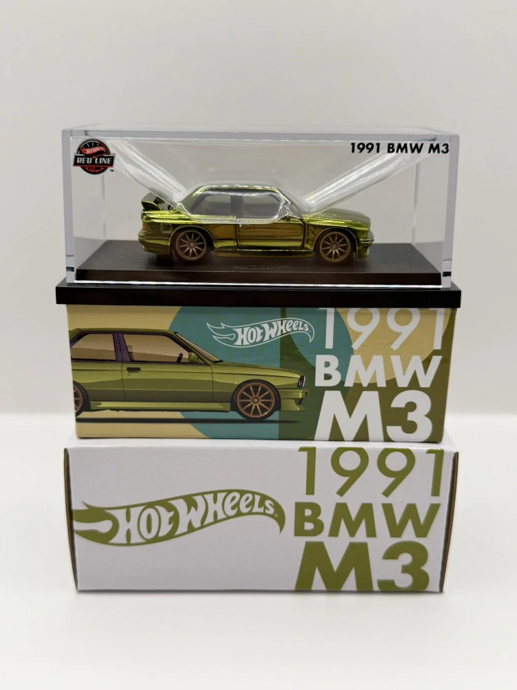 Hot Wheels RLC 1991 BMW M3 E30 Green